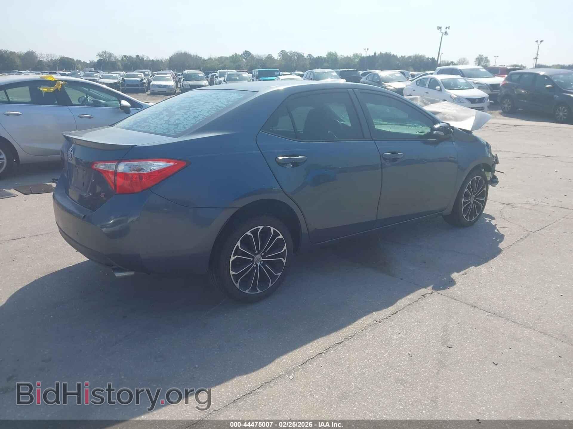 2015 TOYOTA COROLLA - VIN: 2T1BURHEXFC323729 - Фото 4