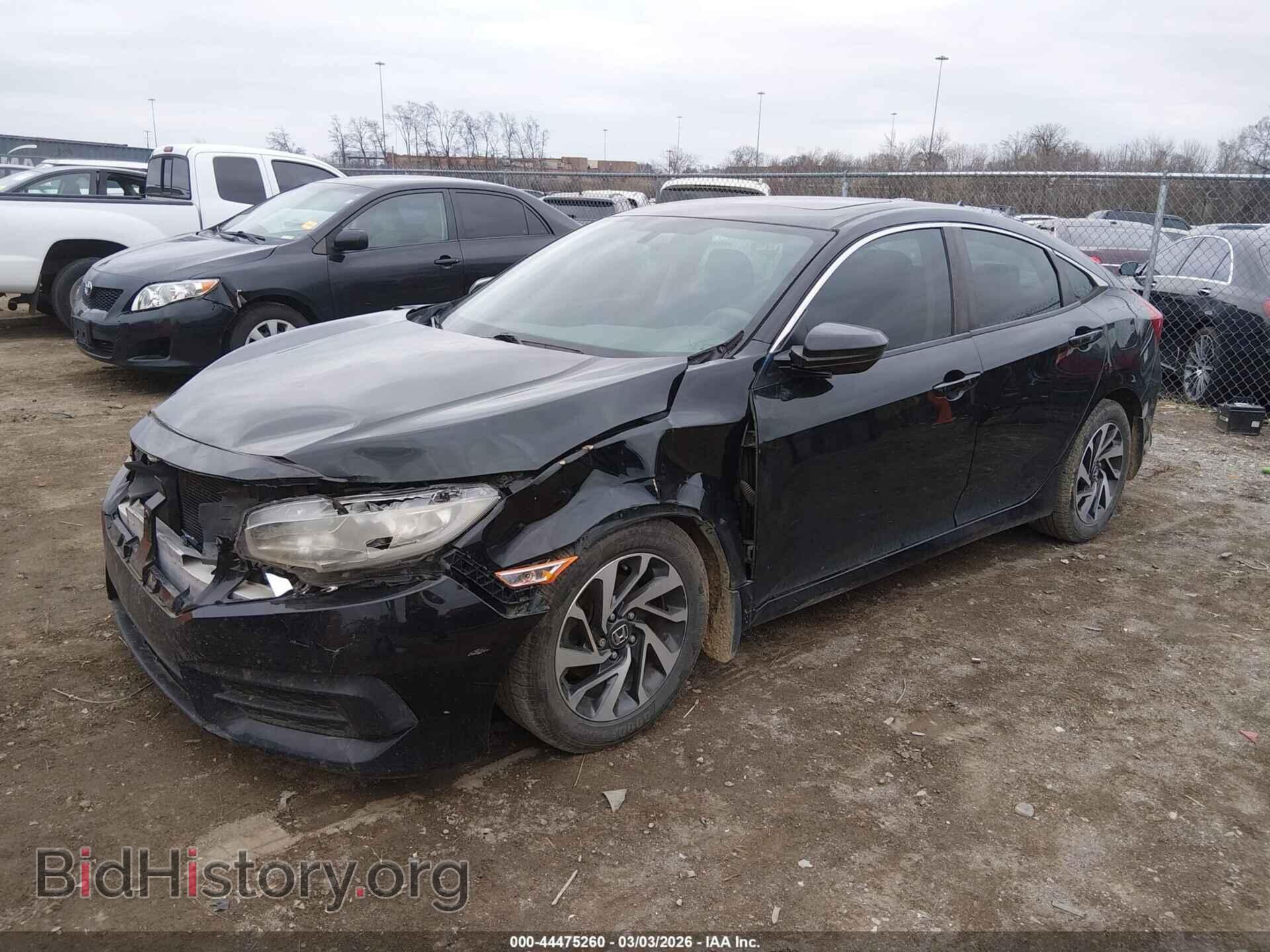 2017 HONDA CIVIC - VIN: 19XFC2F75HE004484 - Фото 2