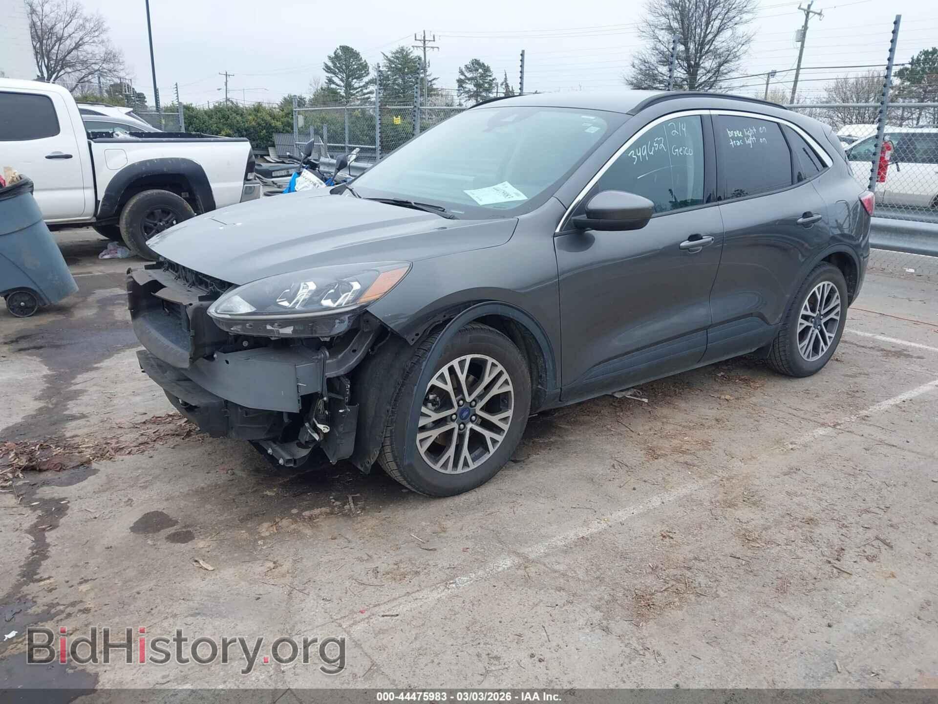 2020 FORD ESCAPE - VIN: 1FMCU0H61LUA92643 - Фото 2