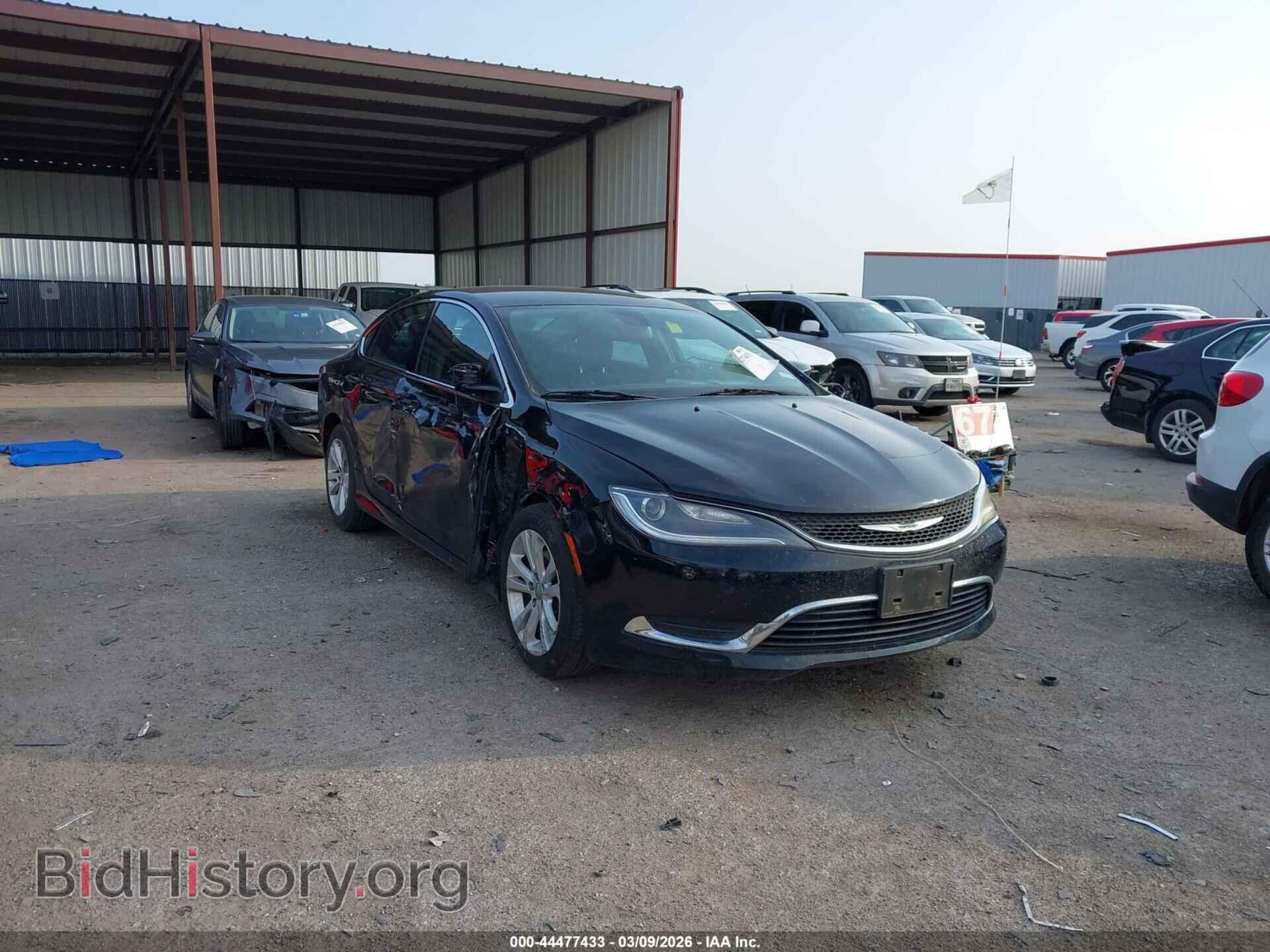 Фотография 1C3CCCAB1FN750237 - CHRYSLER 200 2015