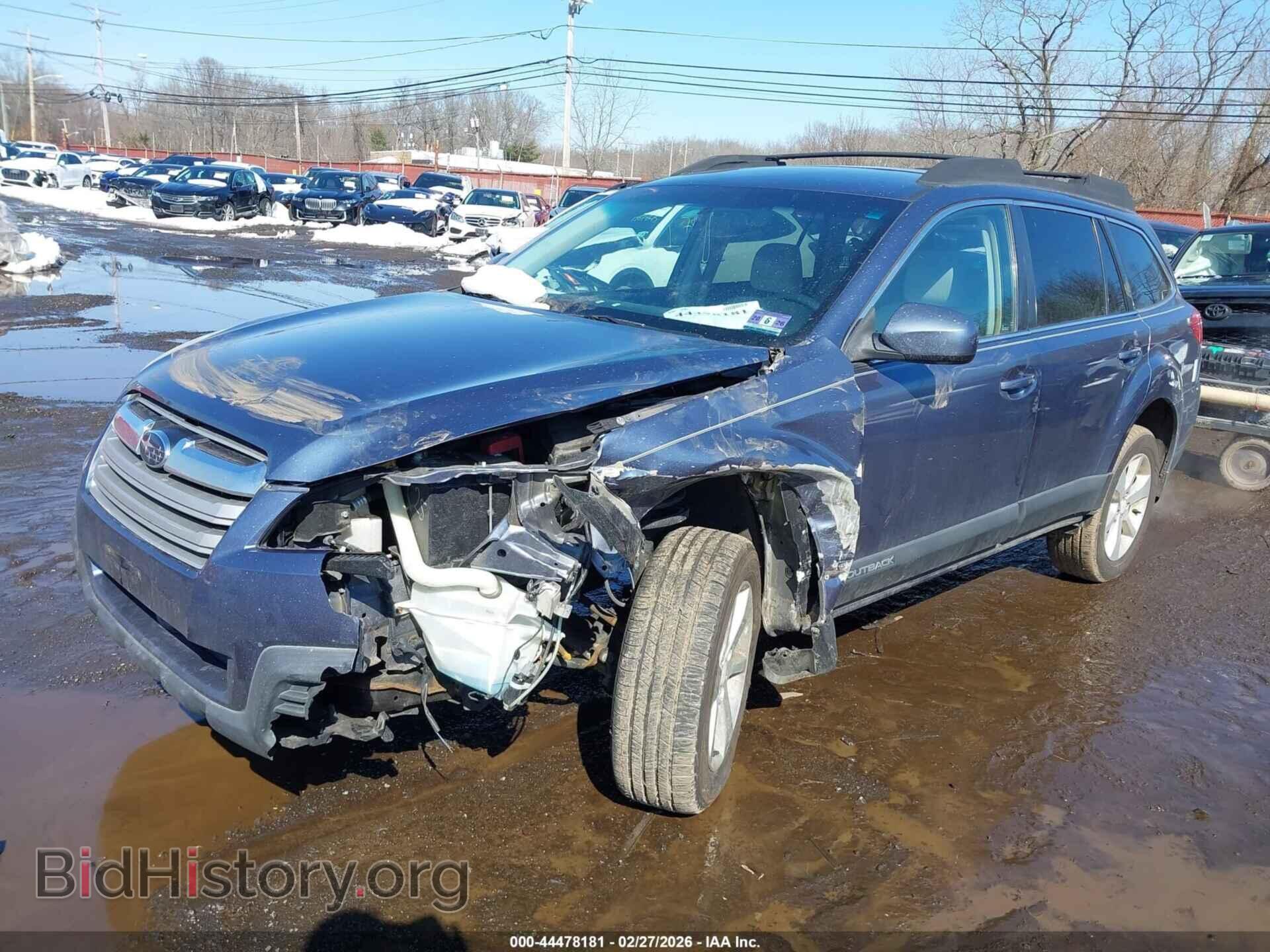 2014 SUBARU OUTBACK - VIN: 4S4BRBCCXE3247835 - Фото 2
