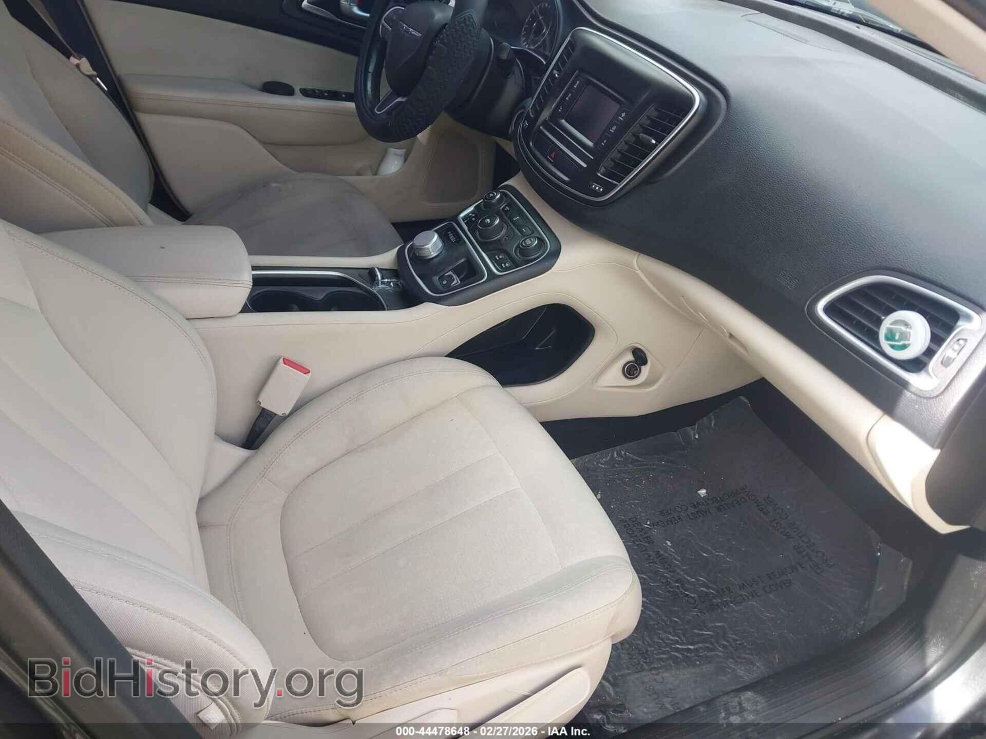 2016 CHRYSLER 200 - VIN: 1C3CCCFB7GN185969 - Фото 5