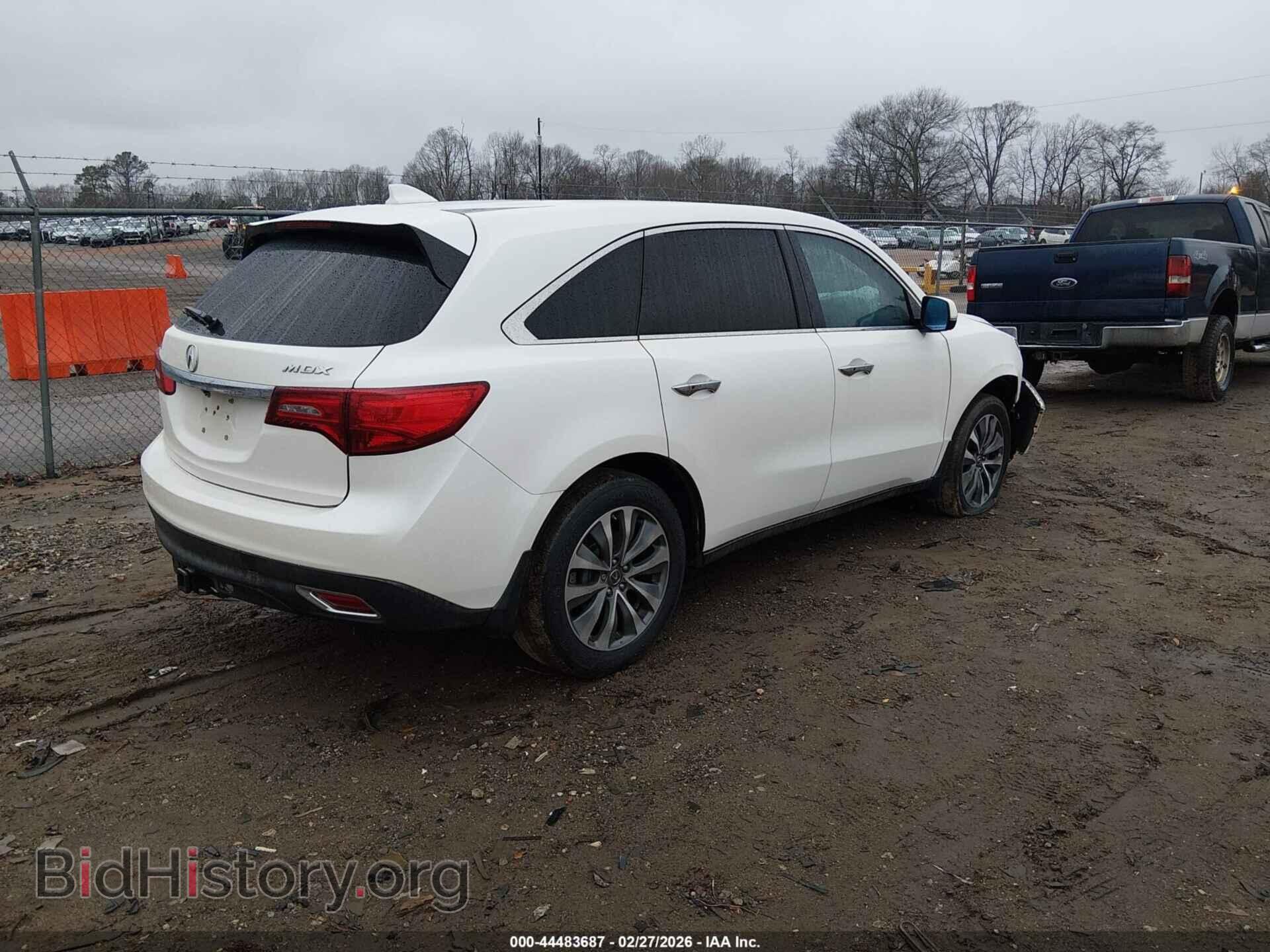 2014 ACURA MDX - VIN: 5FRYD3H44EB005449 - Фото 4