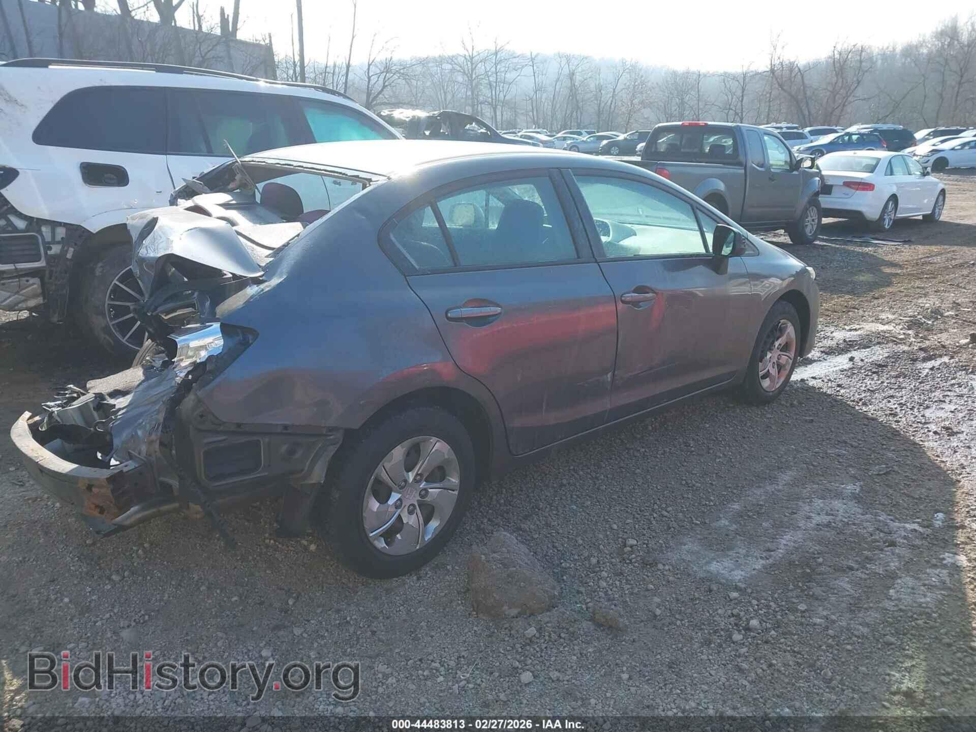 2013 HONDA CIVIC - VIN: 2HGFB2F59DH500616 - Фото 4