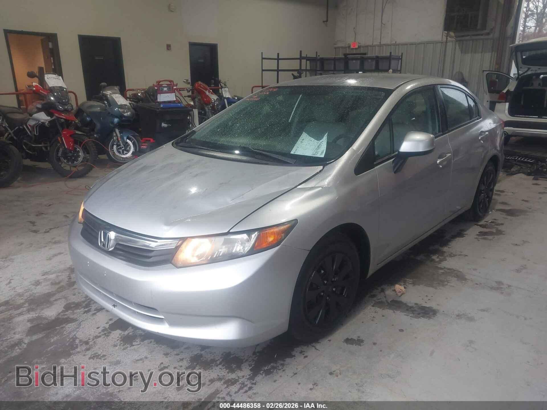 2012 HONDA CIVIC - VIN: 19XFB2F58CE067508 - Фото 2