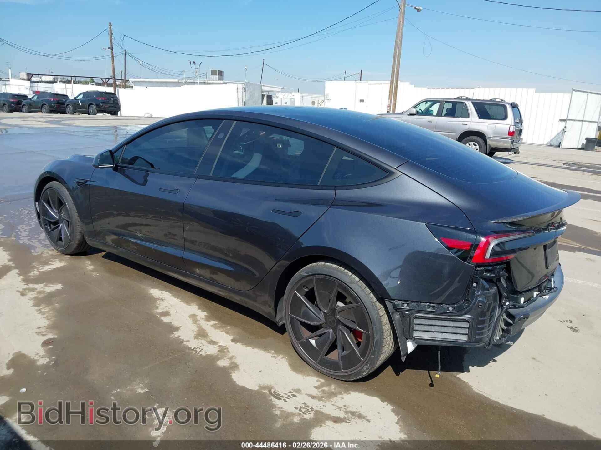 2024 TESLA MODEL 3 - VIN: 5YJ3E1ETXRF893753 - Фото 3