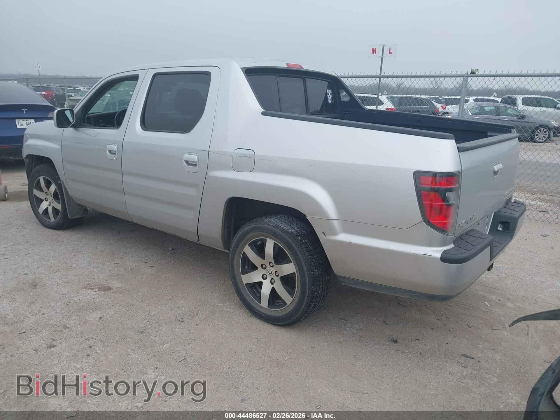 2014 HONDA RIDGELINE - VIN: 5FPYK1F69EB009956 - Фото 3