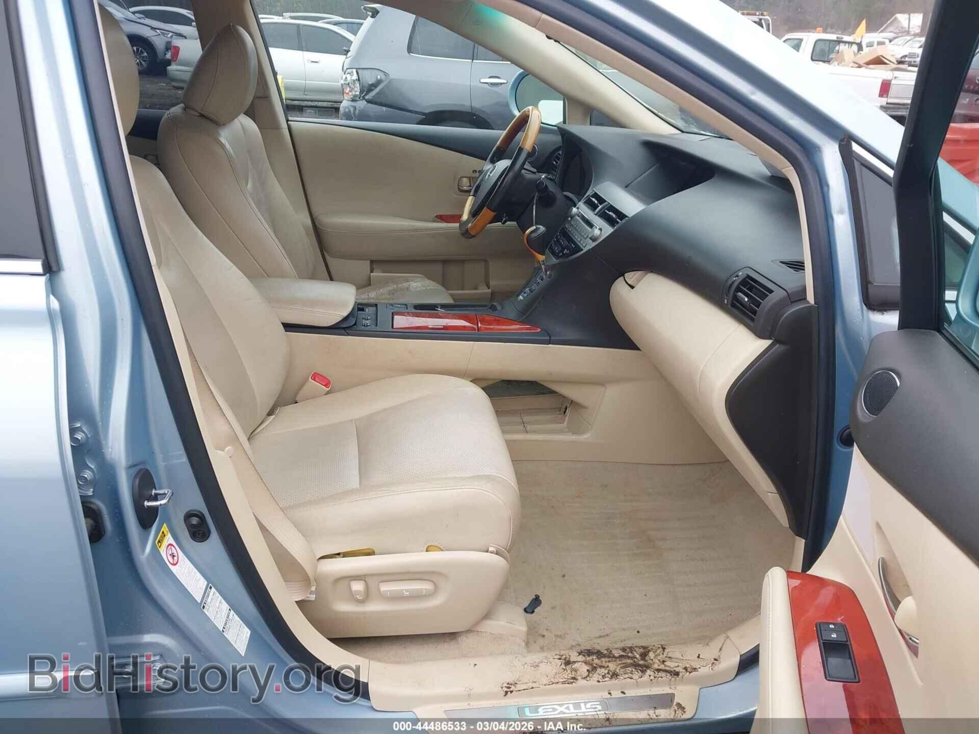 2011 LEXUS RX 350 - VIN: 2T2BK1BA4BC099473 - Фото 5