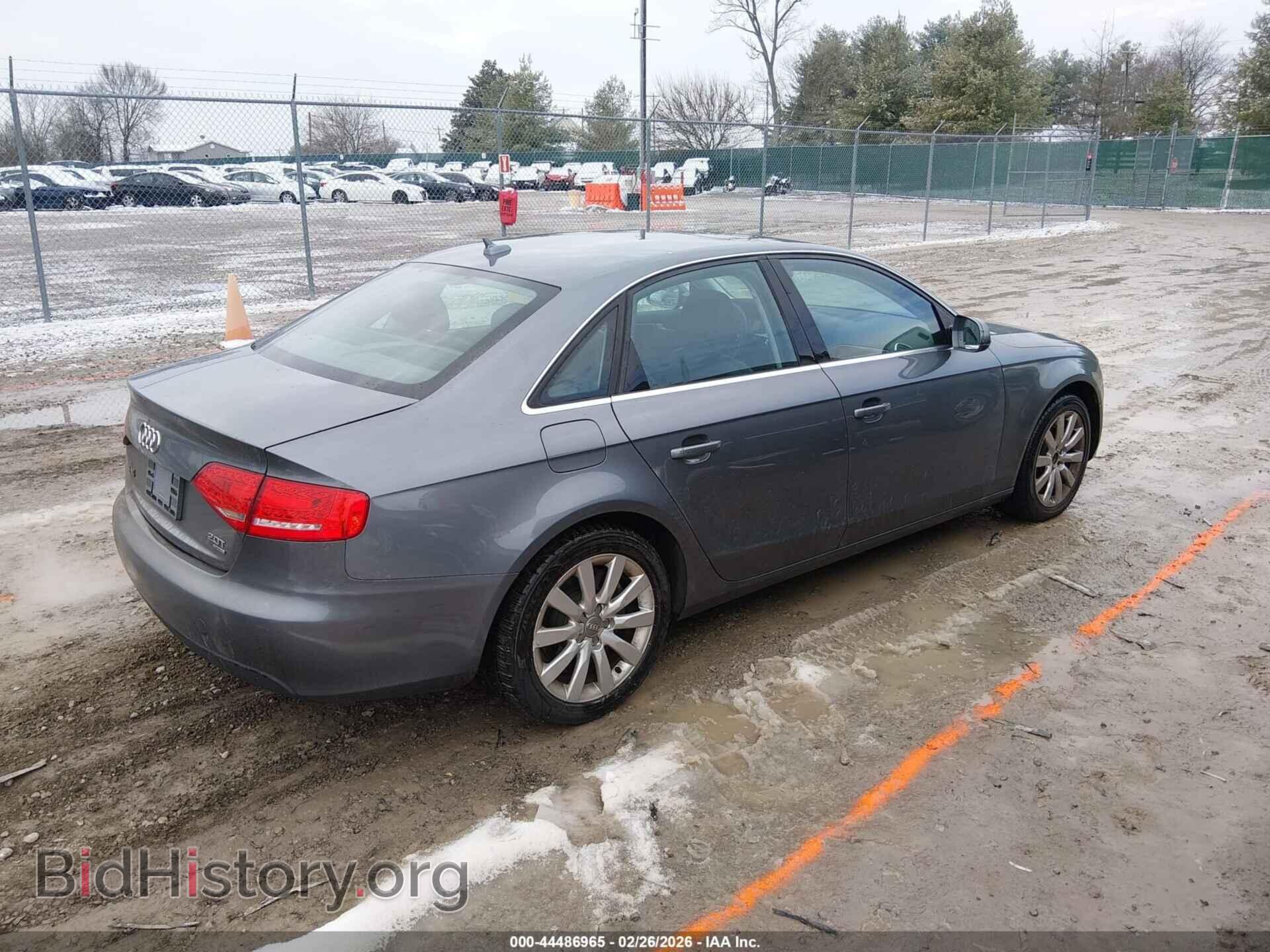 2012 AUDI A4 - VIN: WAUBFAFL4CN020092 - Фото 4
