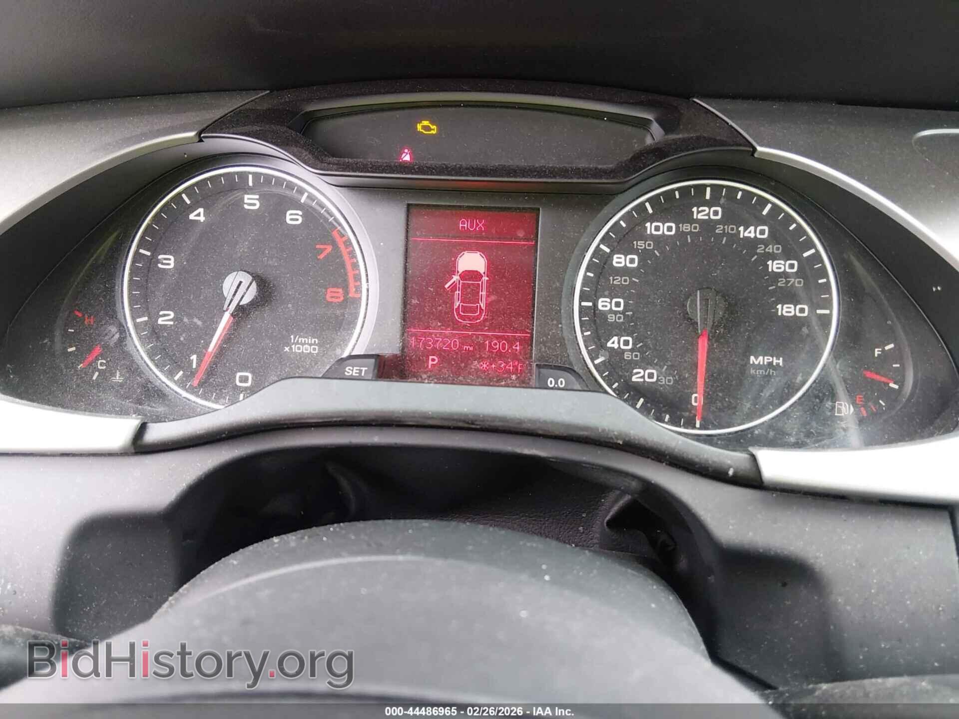 2012 AUDI A4 - VIN: WAUBFAFL4CN020092 - Фото 7