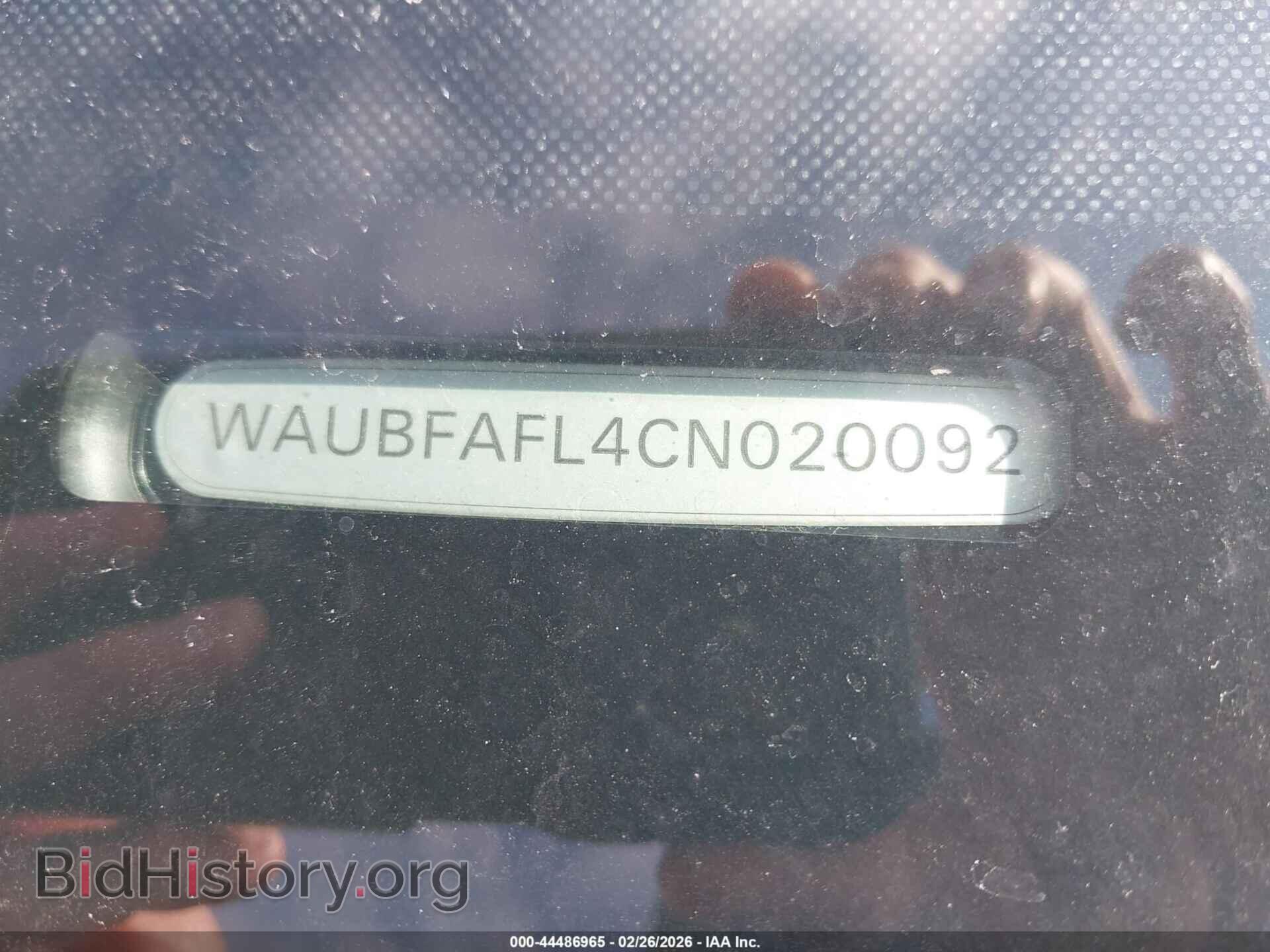 2012 AUDI A4 - VIN: WAUBFAFL4CN020092 - Фото 9