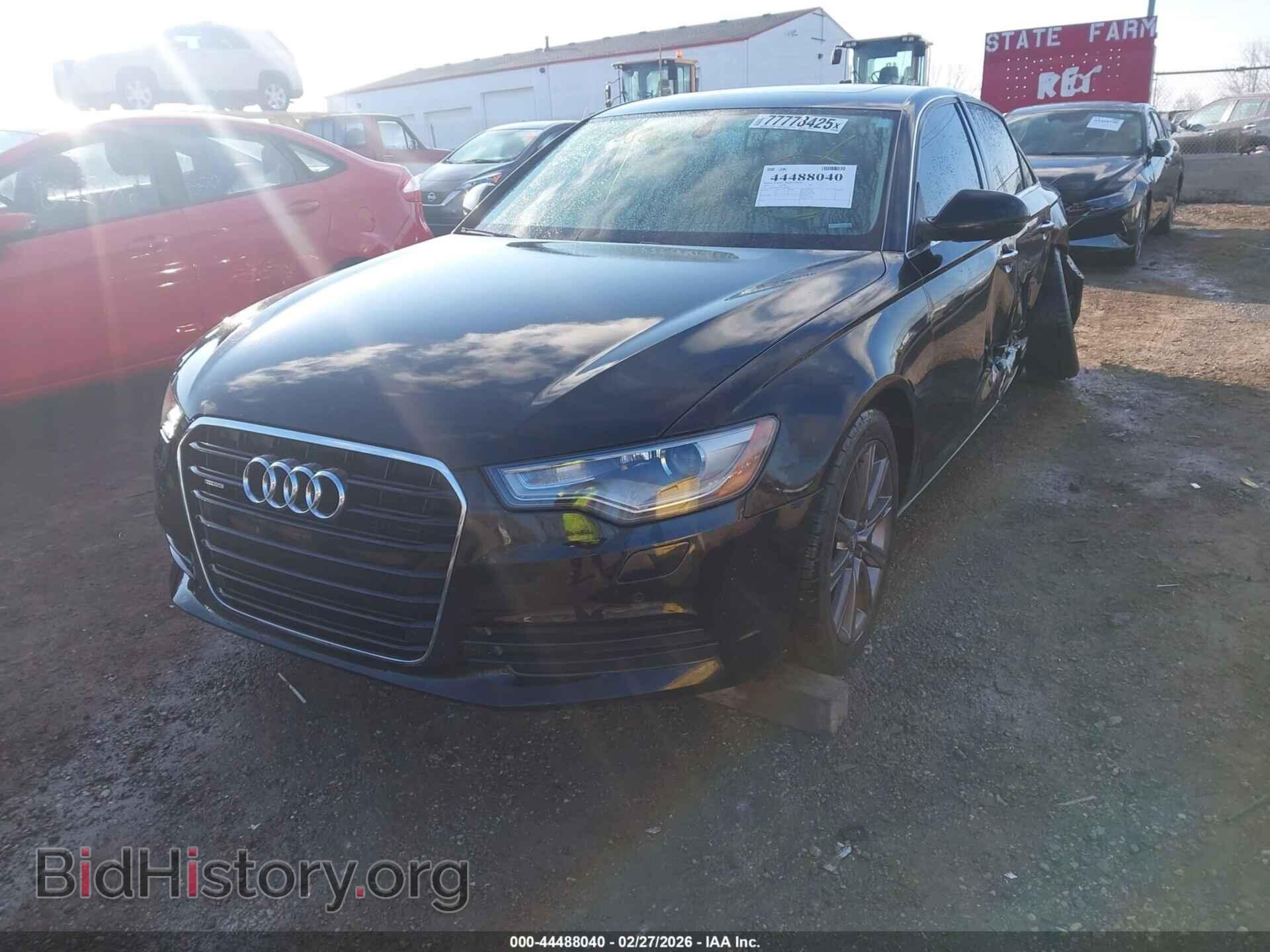 2013 AUDI A6 - VIN: WAUGFBFC1DN146407 - Фото 2