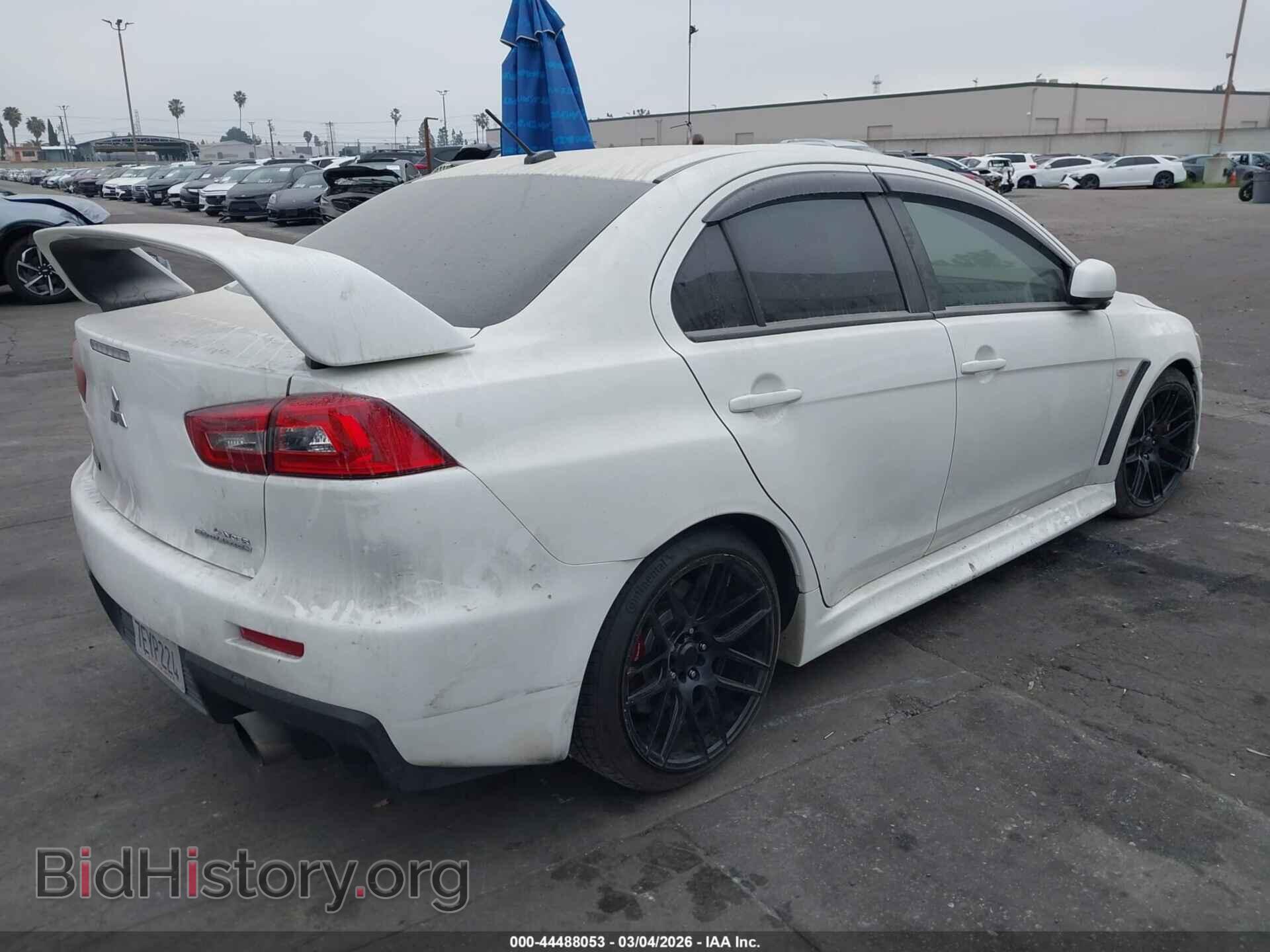 2014 MITSUBISHI LANCER EVOLUTION - VIN: JA32W8FV4EU016287 - Photo 4