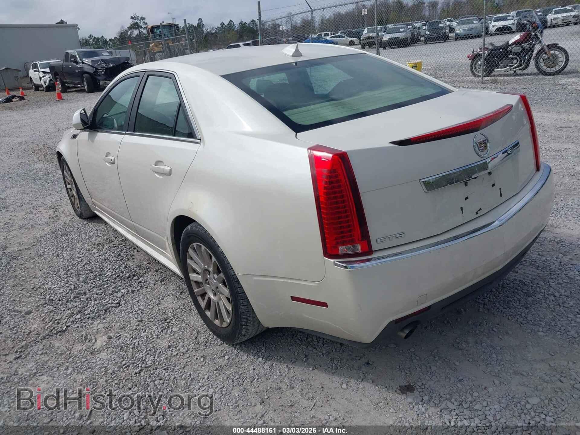 2012 CADILLAC CTS - VIN: 1G6DE5E54C0142234 - Фото 3