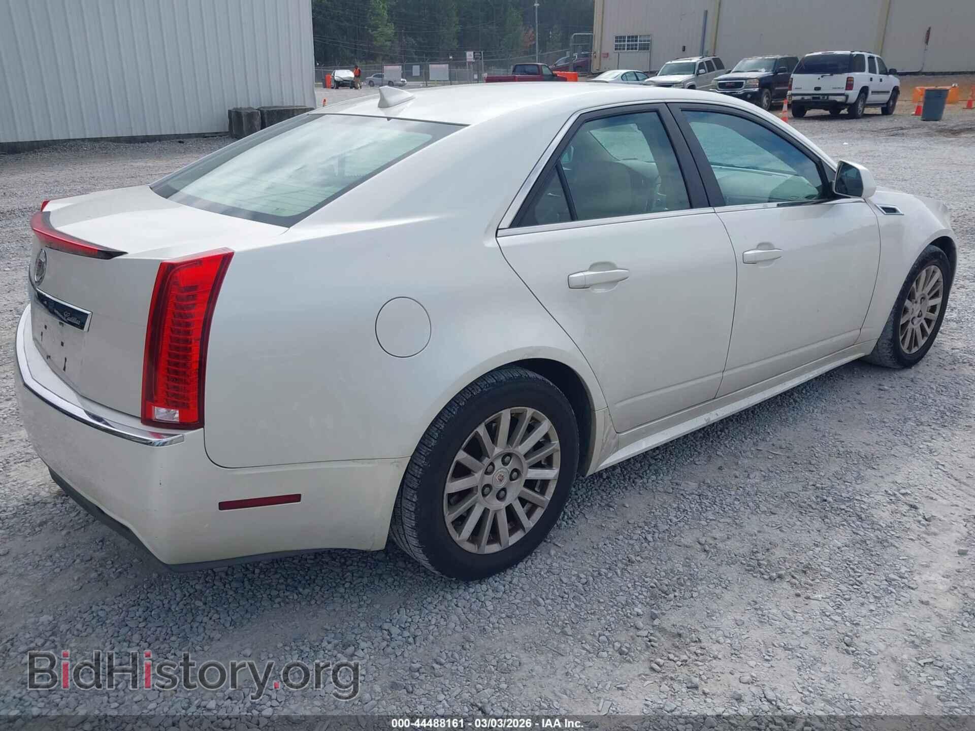2012 CADILLAC CTS - VIN: 1G6DE5E54C0142234 - Фото 4