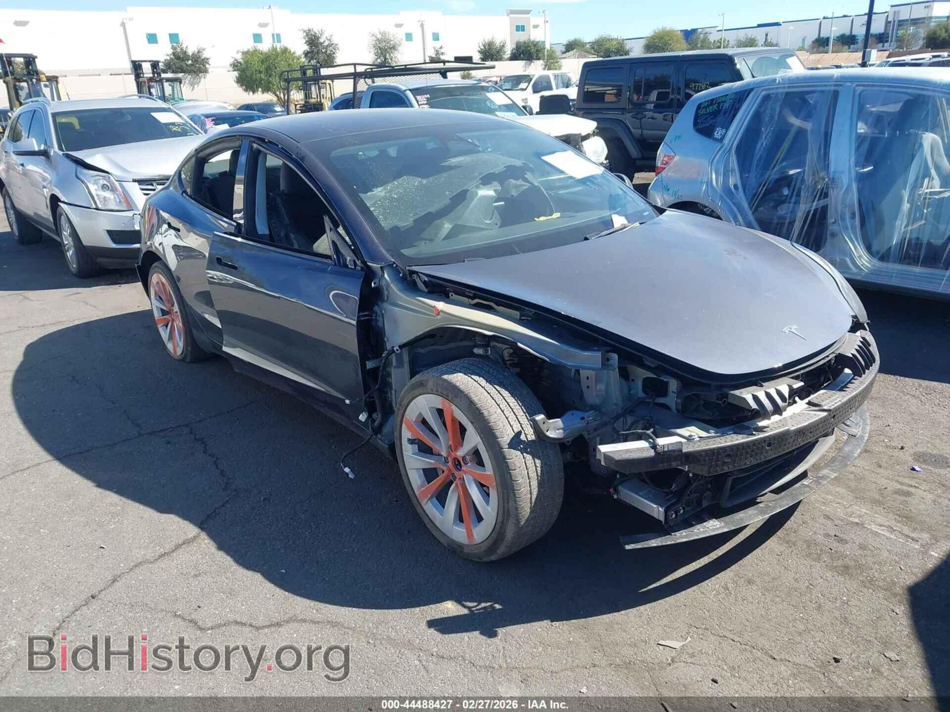 Photo 5YJ3E1EA2PF697642 - TESLA MODEL 3 2023