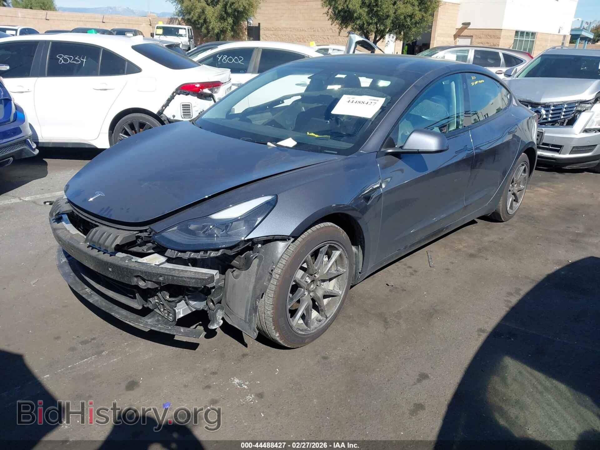 2023 TESLA MODEL 3 - VIN: 5YJ3E1EA2PF697642 - Фото 2