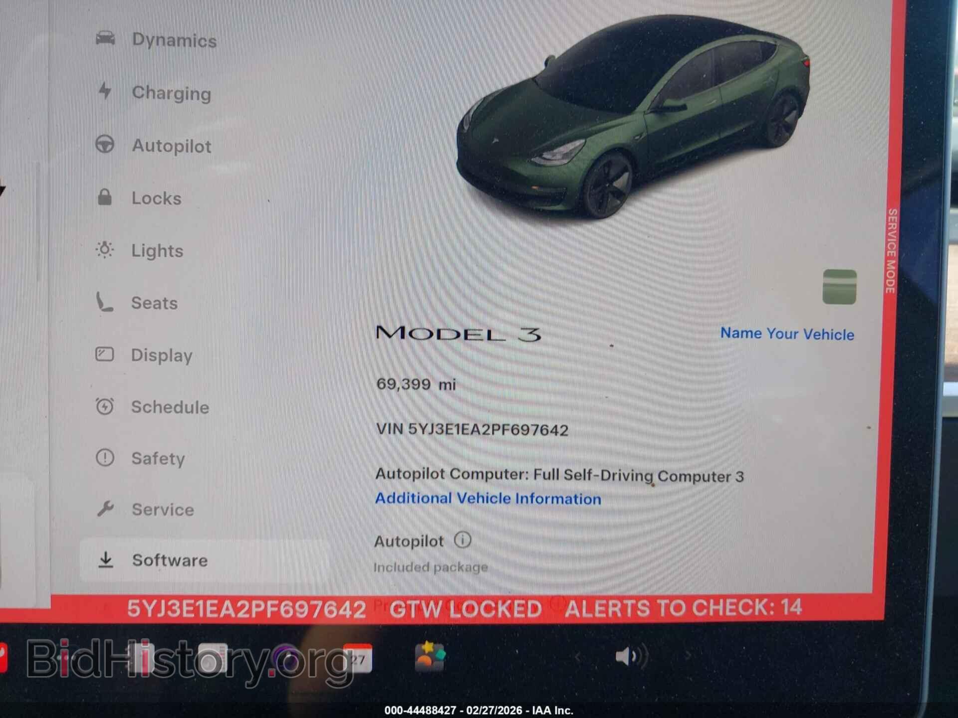 2023 TESLA MODEL 3 - VIN: 5YJ3E1EA2PF697642 - Фото 16