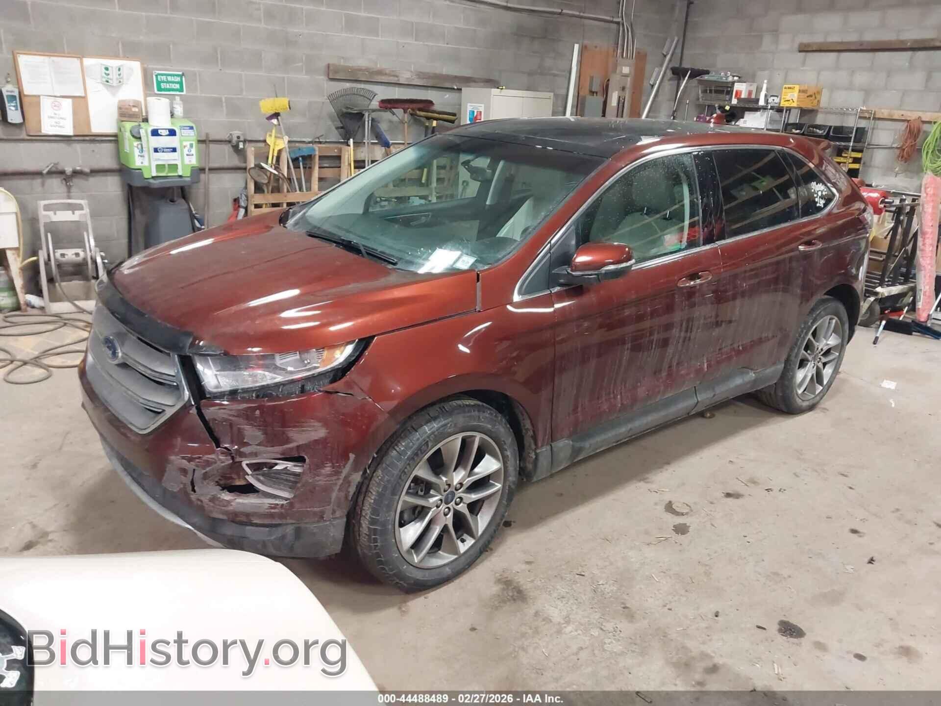 2015 FORD EDGE - VIN: 2FMTK4K98FBC02792 - Photo 2