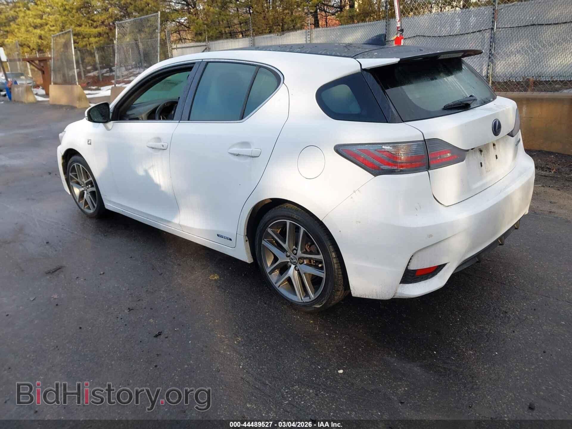 2014 LEXUS CT 200H - VIN: JTHKD5BH1E2187031 - Photo 3