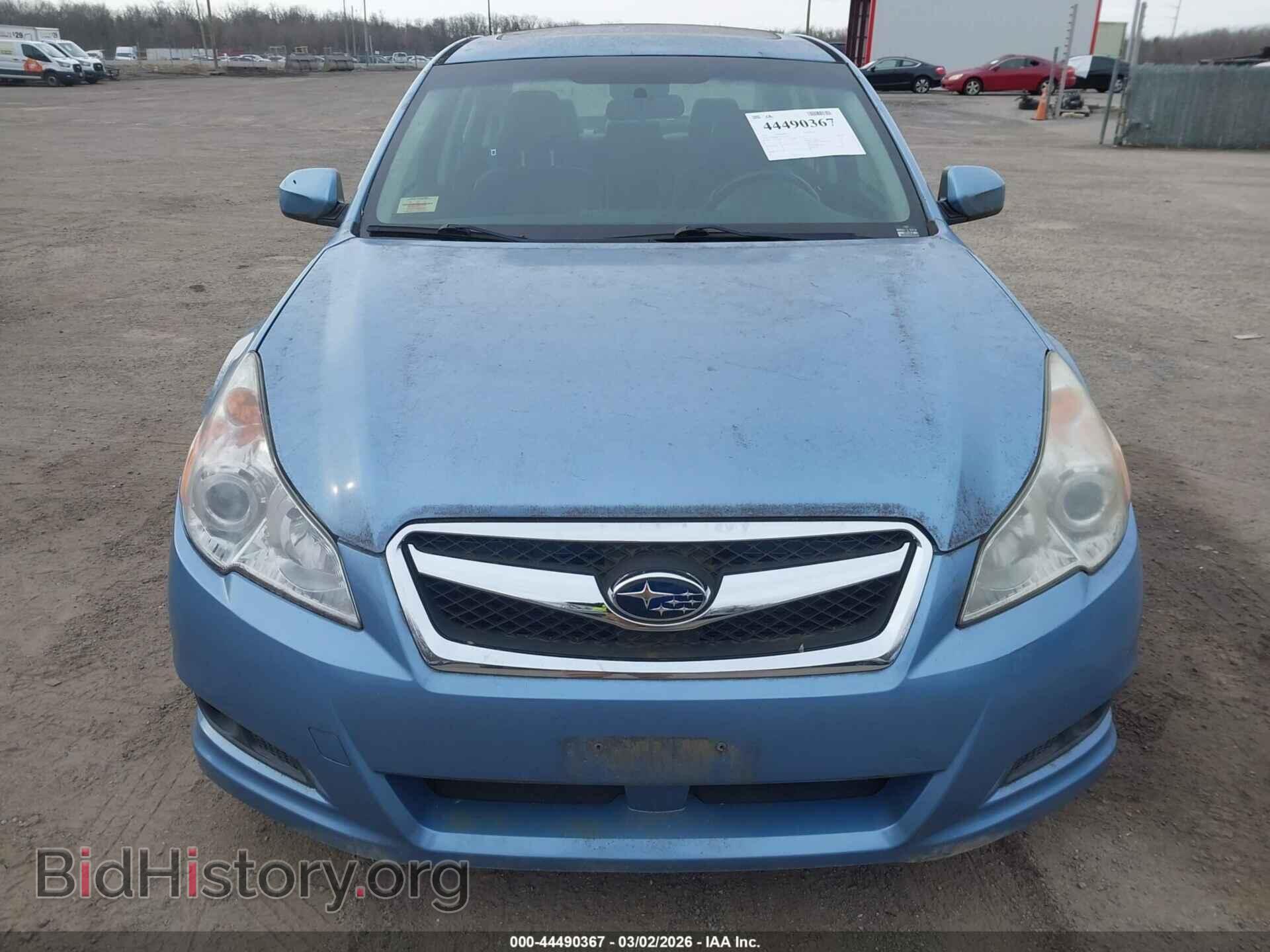 2012 SUBARU LEGACY - VIN: 4S3BMDK6XC2002143 - Фото 10