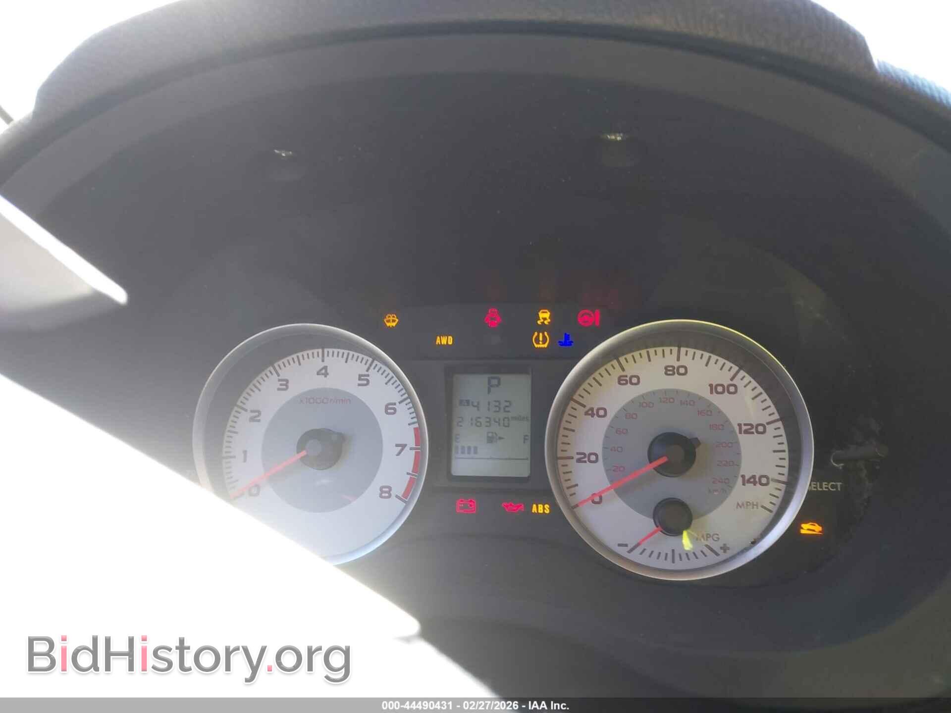 2014 SUBARU IMPREZA - VIN: JF1GJAC61EH020063 - Фото 7