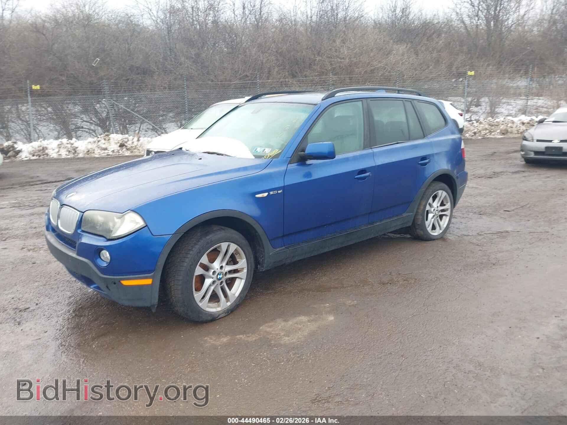 2007 BMW X3 - VIN: WBXPC93457WE78162 - Фото 2