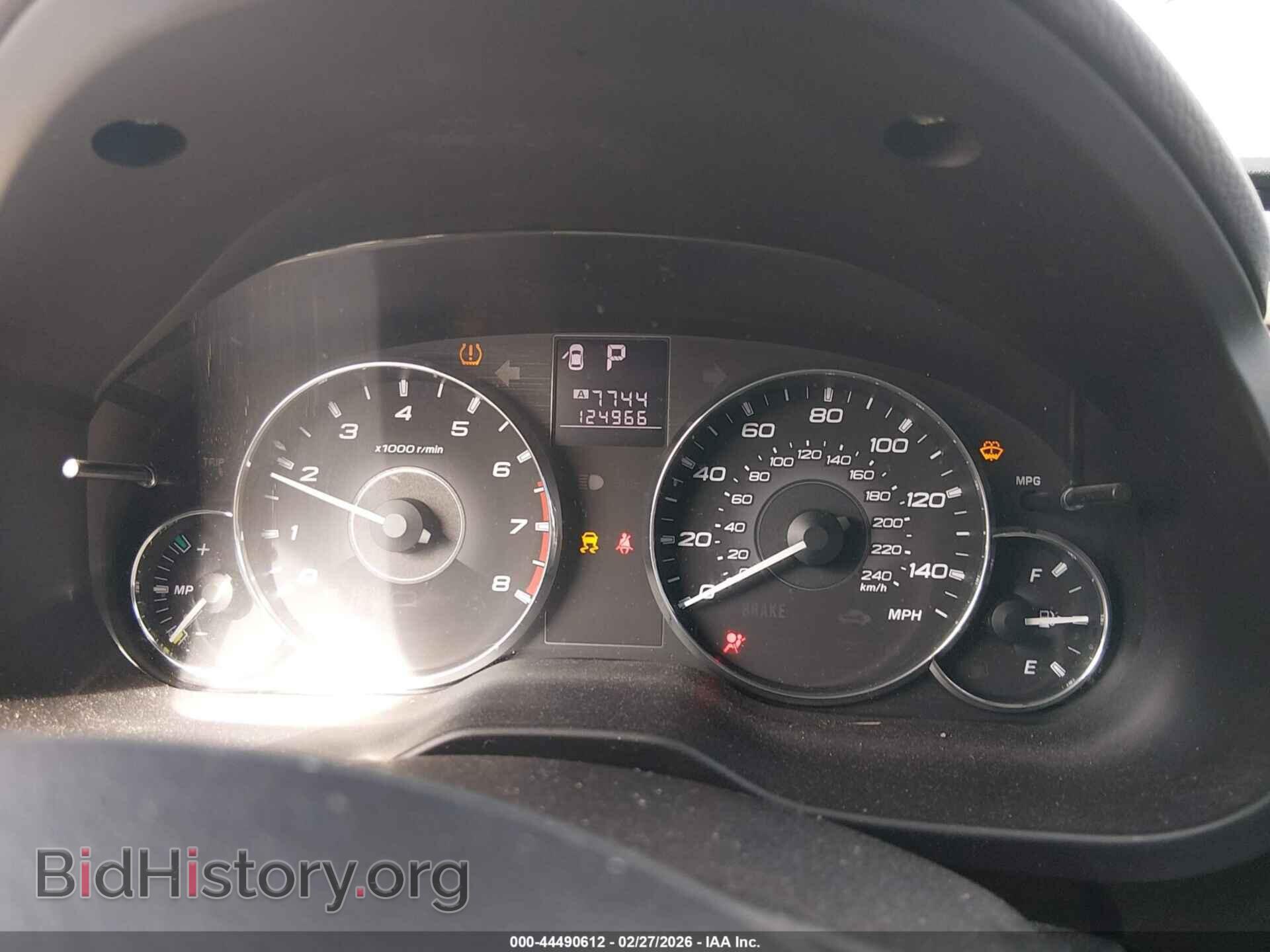 2012 SUBARU OUTBACK - VIN: 4S4BRBCC9C3209638 - Фото 7