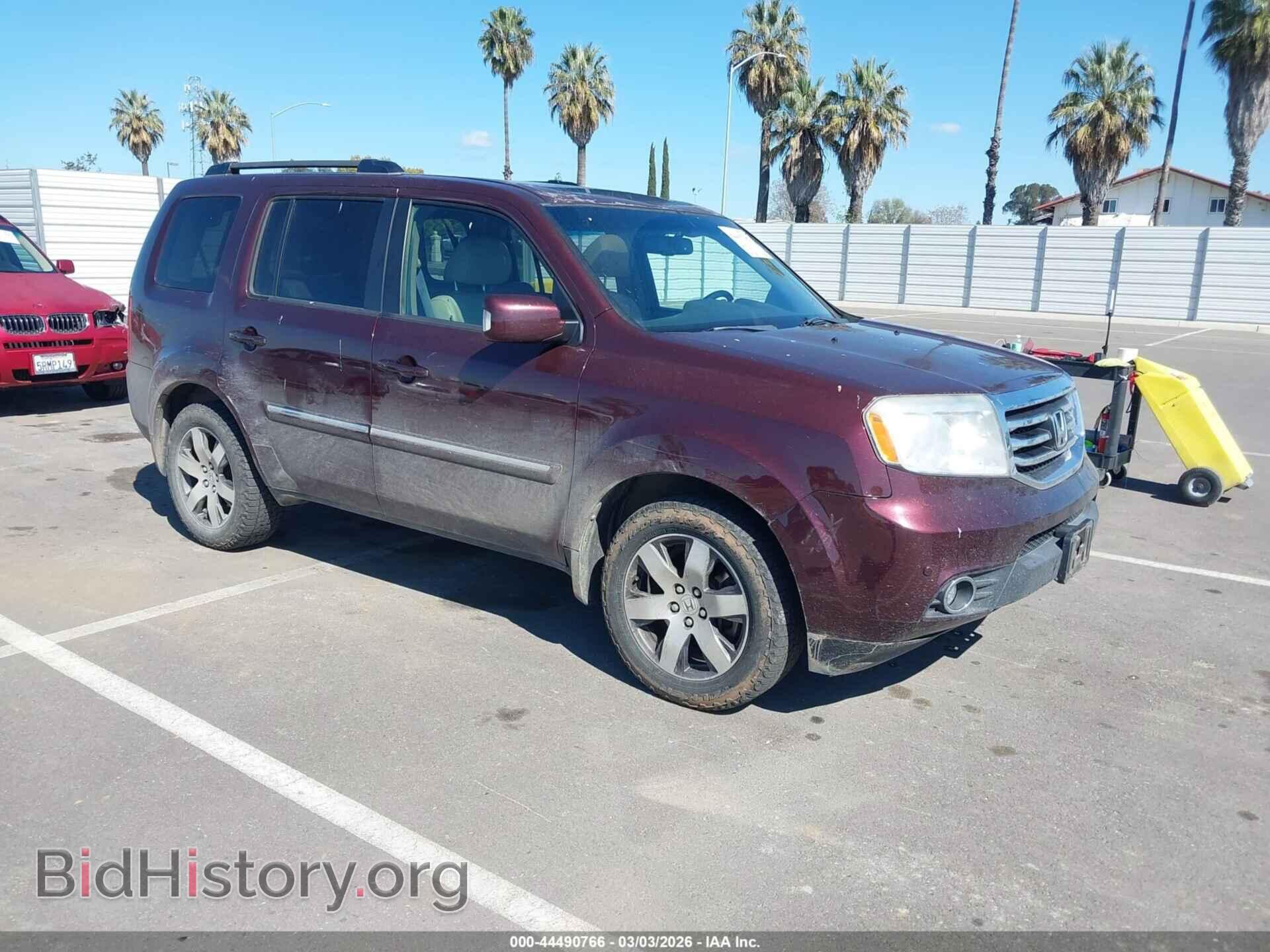 Photo 5FNYF4H93DB010203 - HONDA PILOT 2013