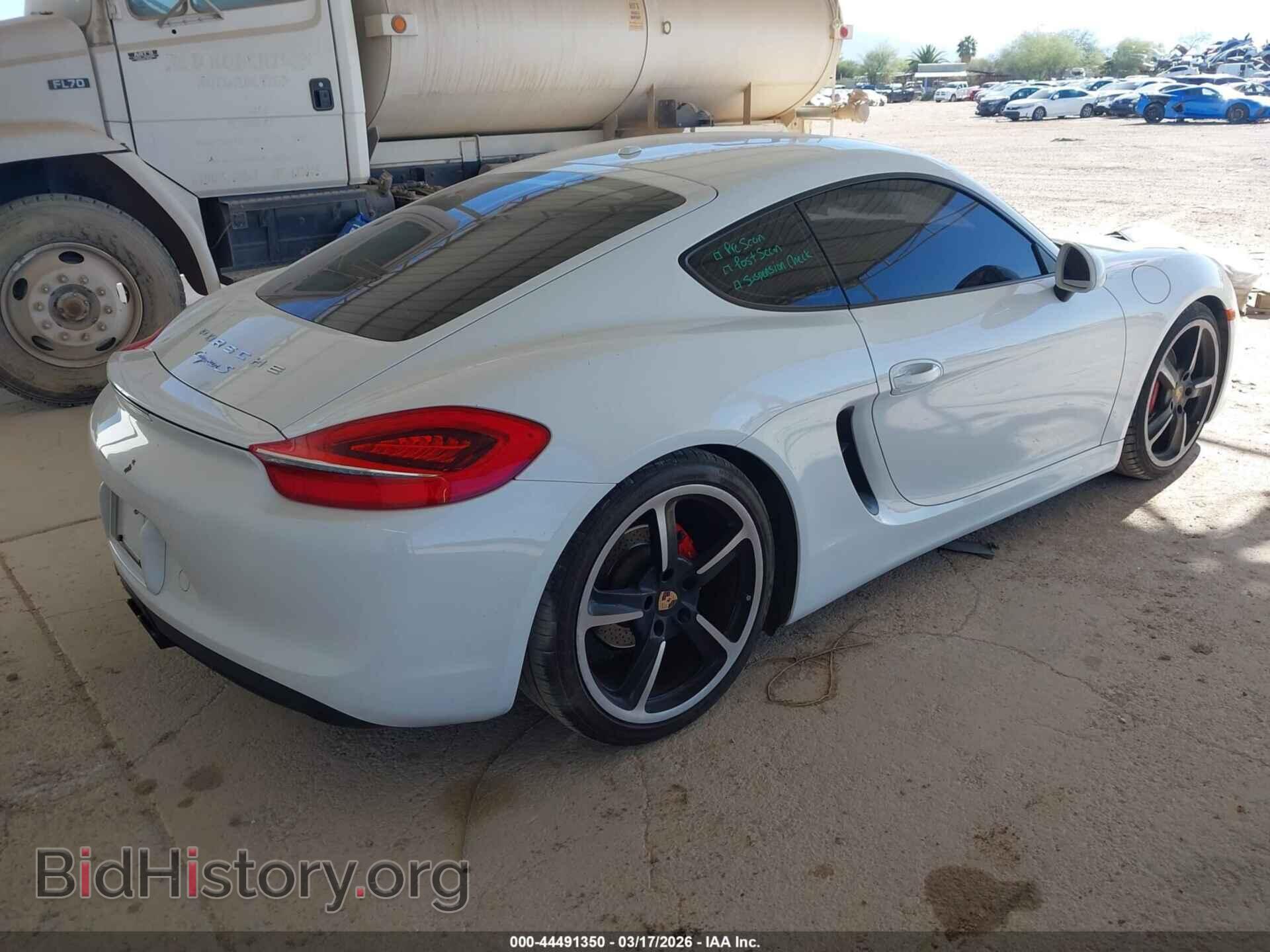 2015 PORSCHE CAYMAN - VIN: WP0AB2A80FK181435 - Фото 4