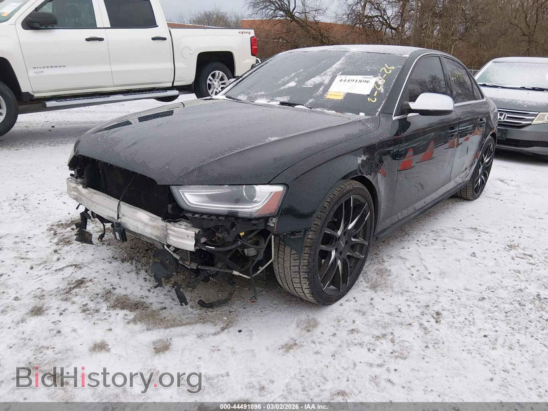 2014 AUDI S4 - VIN: WAUBGAFL0EA140978 - Фото 2
