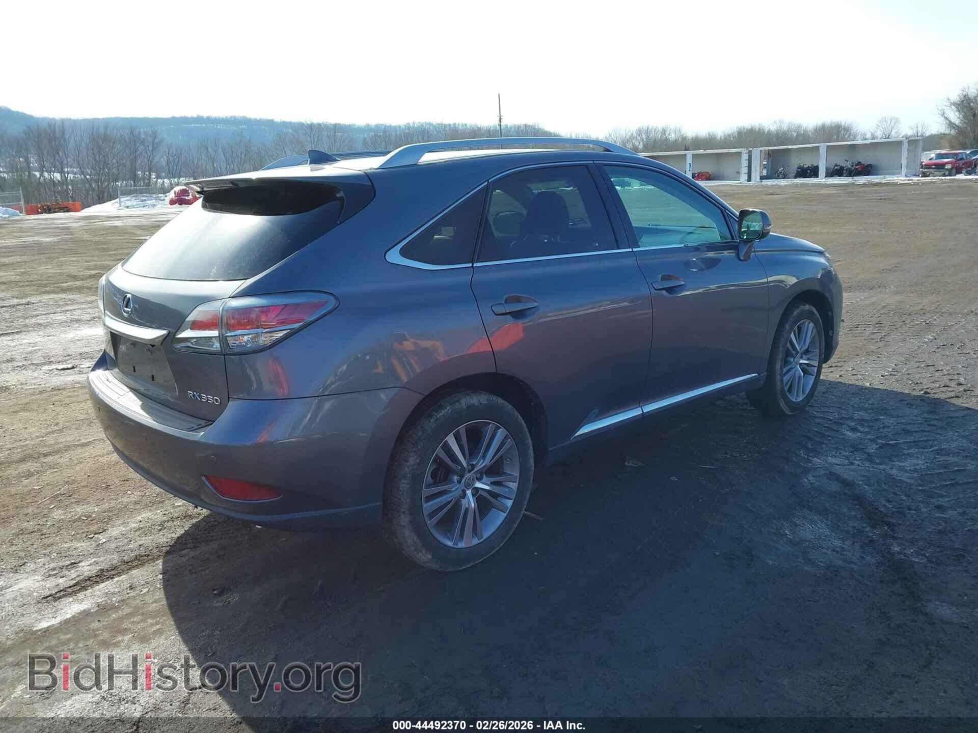 2015 LEXUS RX 350 - VIN: 2T2ZK1BA9FC165097 - Фото 4