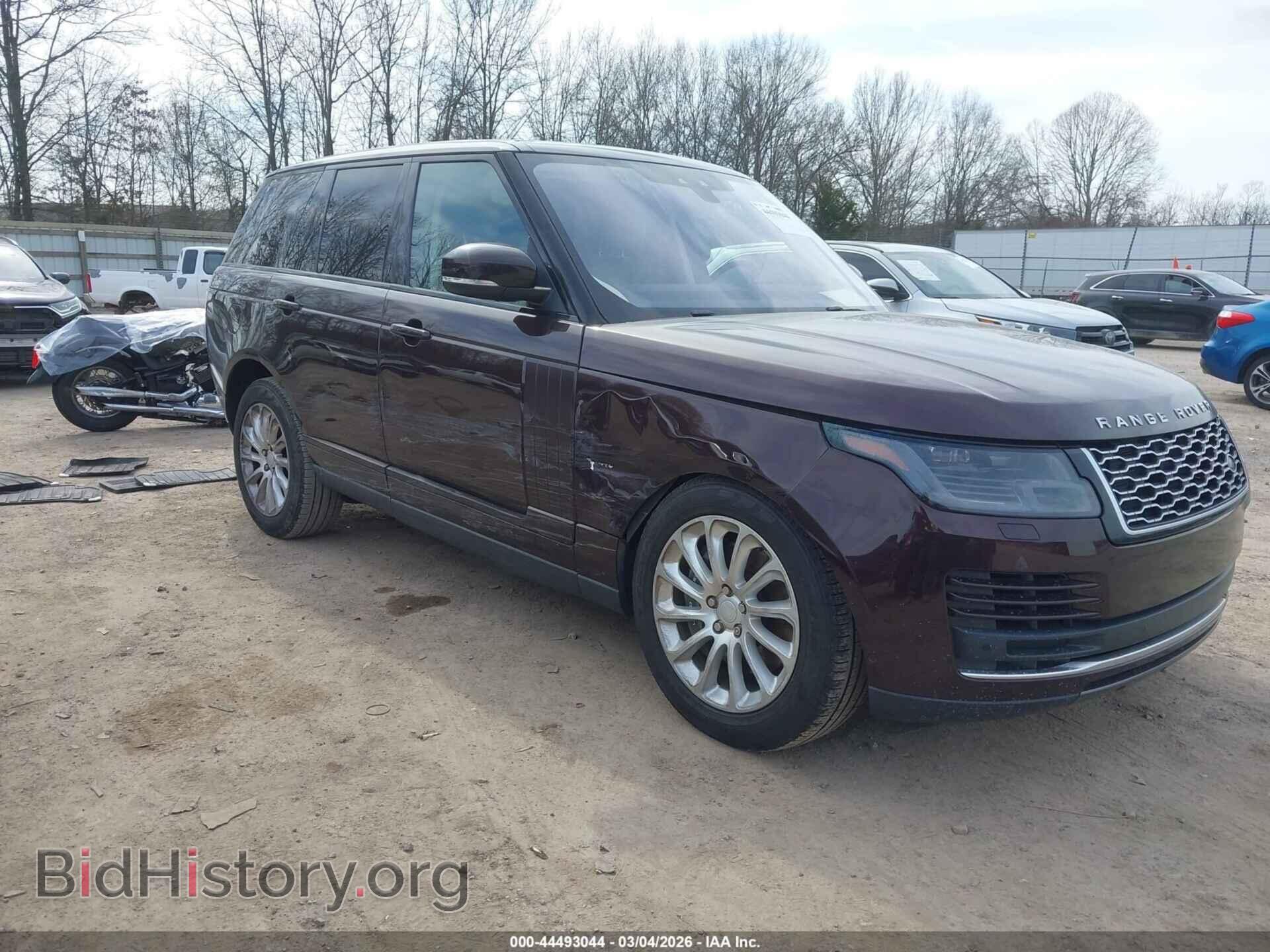 Photo SALGS2SV6JA389325 - LAND ROVER RANGE ROVER 2018