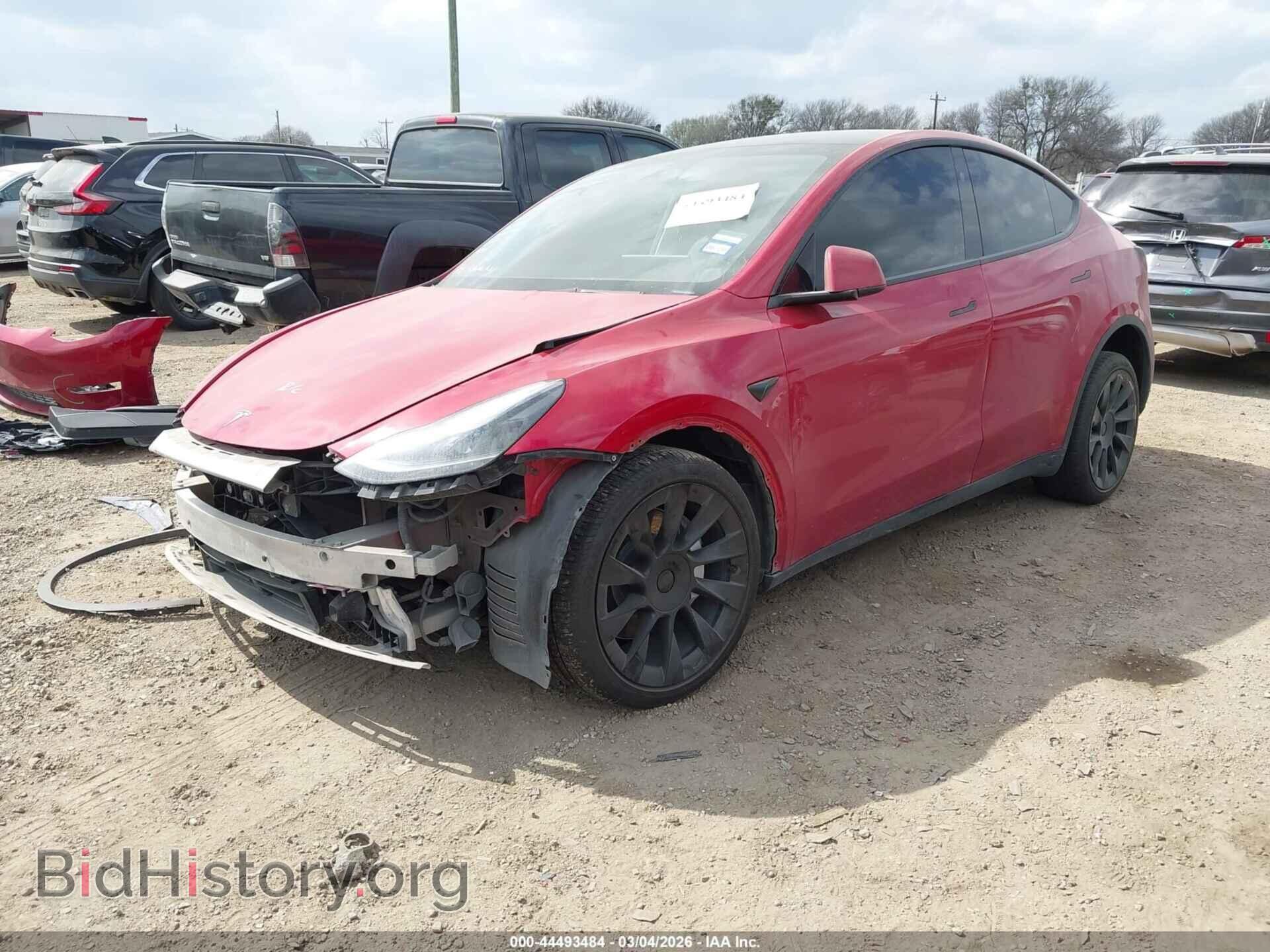 2023 TESLA MODEL Y - VIN: 7SAYGAEEXPF797347 - Фото 2