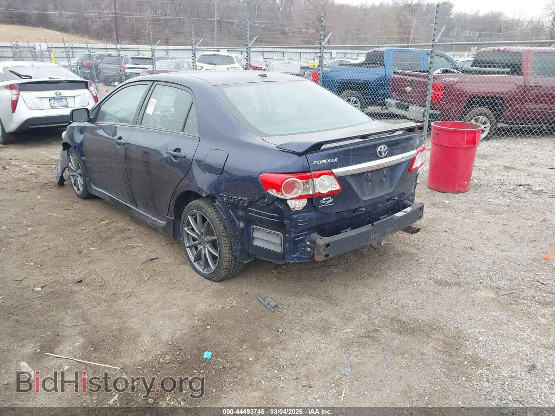 2013 TOYOTA COROLLA - VIN: 2T1BU4EE8DC122772 - Фото 3