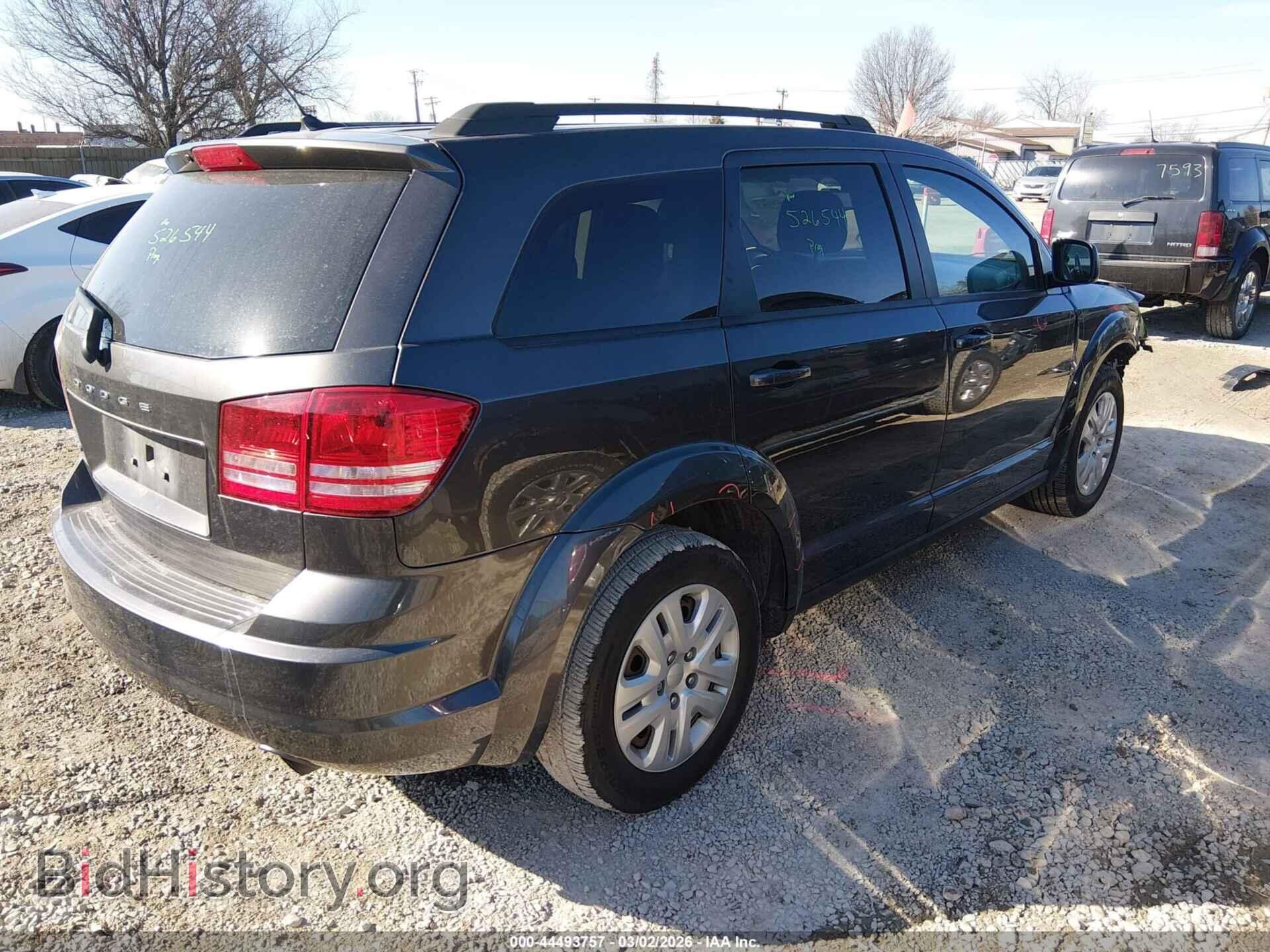 2017 DODGE JOURNEY - VIN: 3C4PDCAB3HT560100 - Фото 4