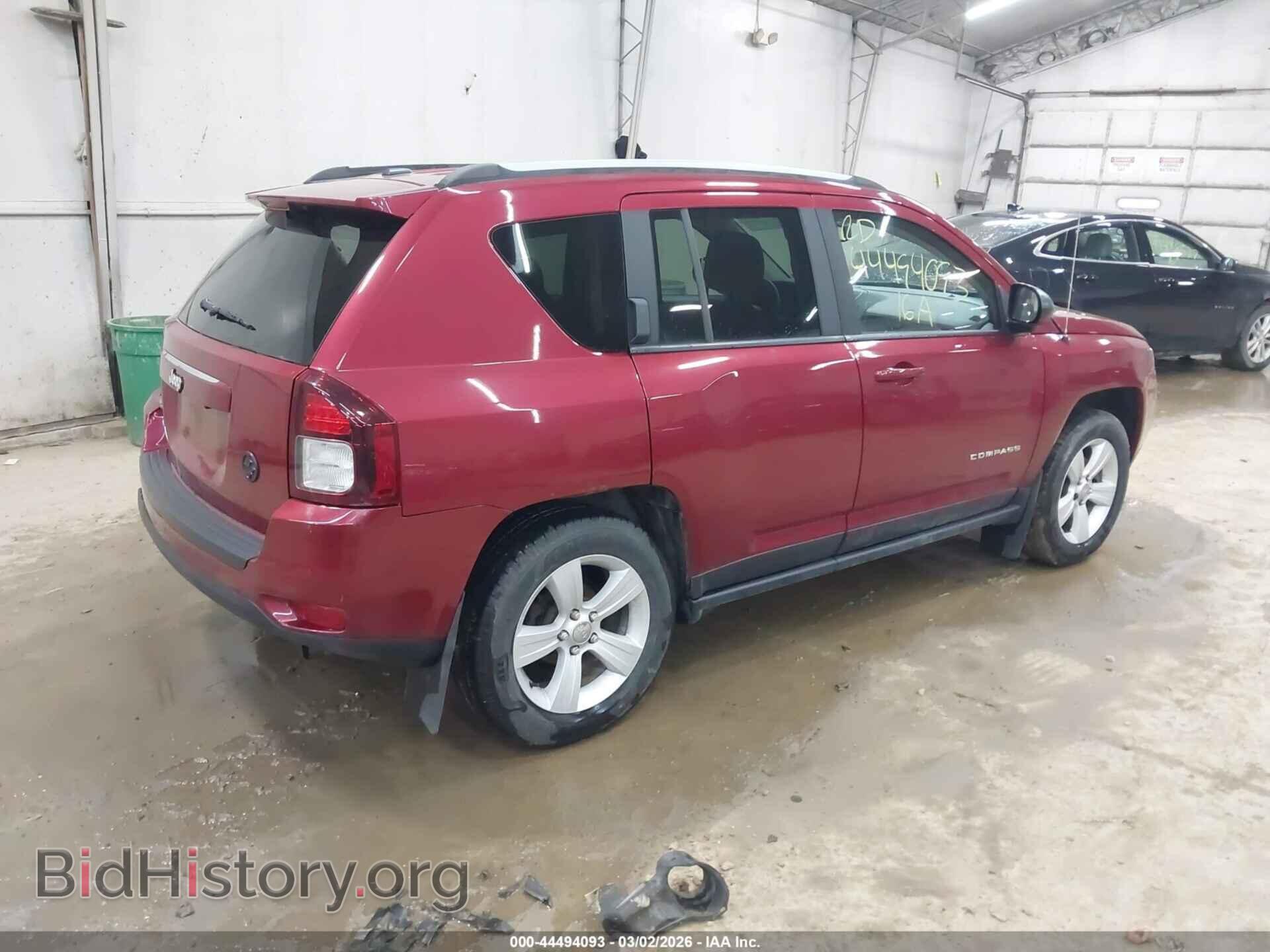 2016 JEEP COMPASS - VIN: 1C4NJDBB2GD759910 - Фото 4