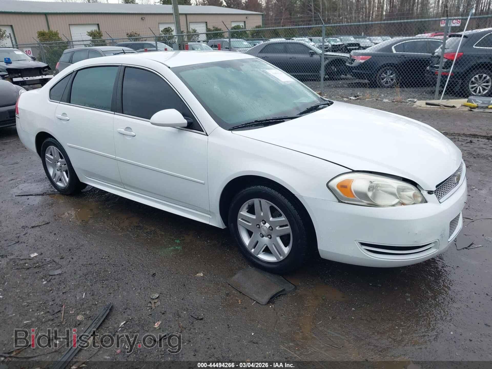 Фотография 2G1WG5E30C1148785 - CHEVROLET IMPALA 2012