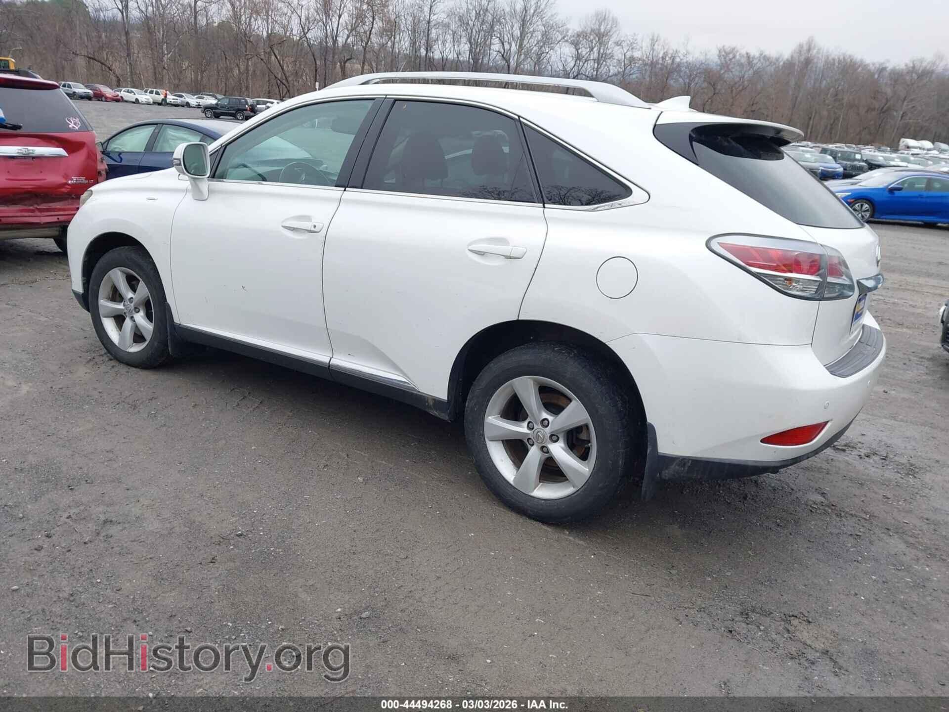 2014 LEXUS RX 350 - VIN: 2T2BK1BA3EC227271 - Фото 3