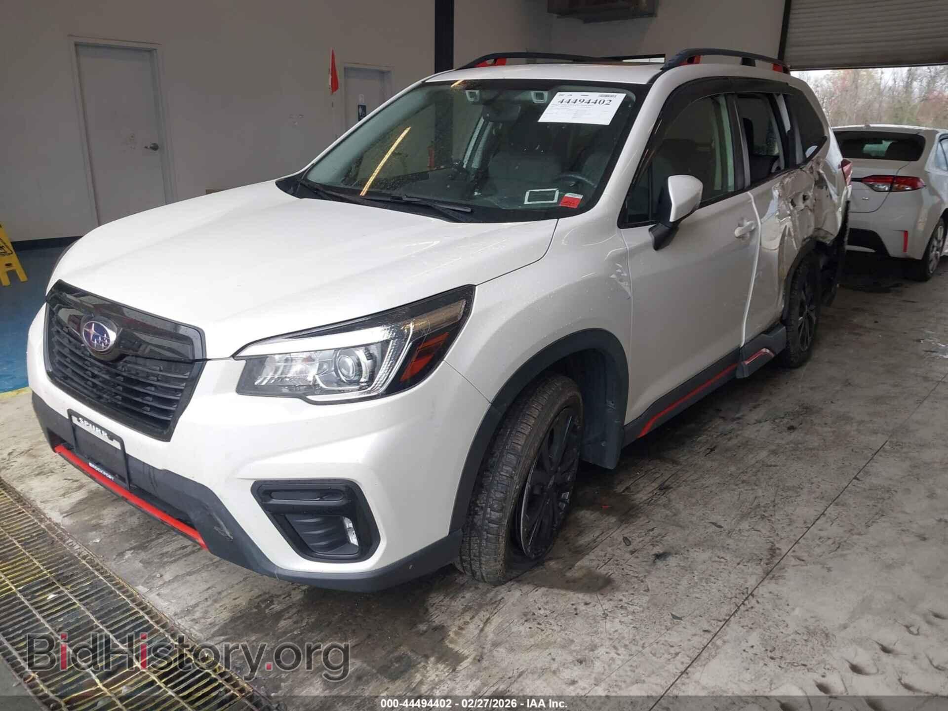 2019 SUBARU FORESTER - VIN: JF2SKAKC7KH438679 - Фото 2