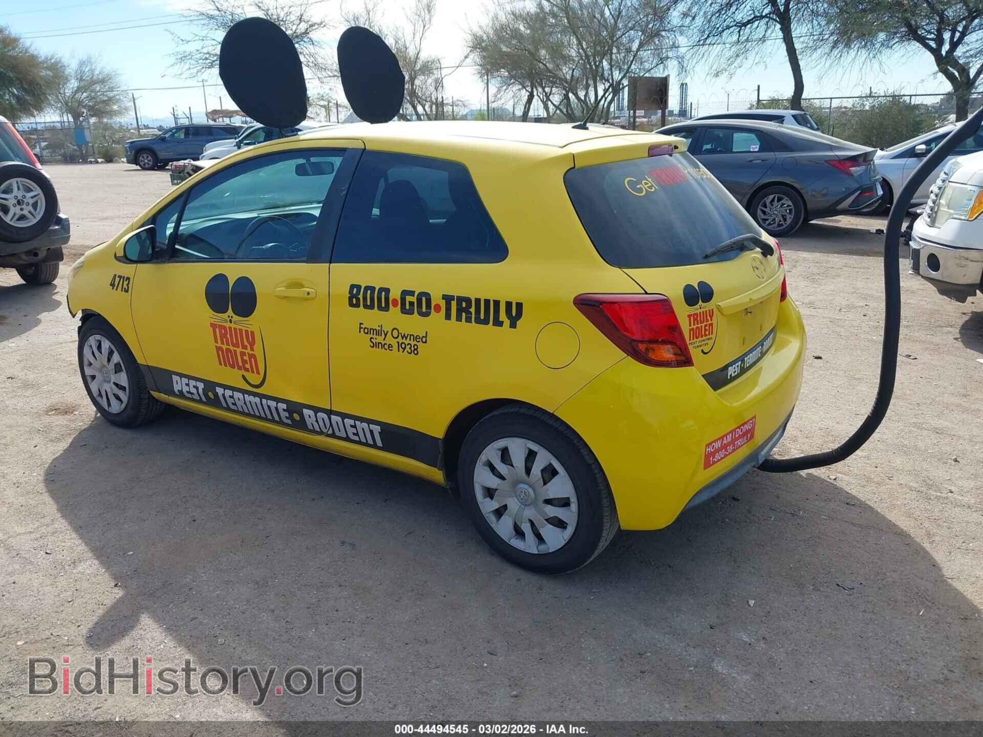 2015 TOYOTA YARIS - VIN: VNKJTUD33FA054202 - Фото 3
