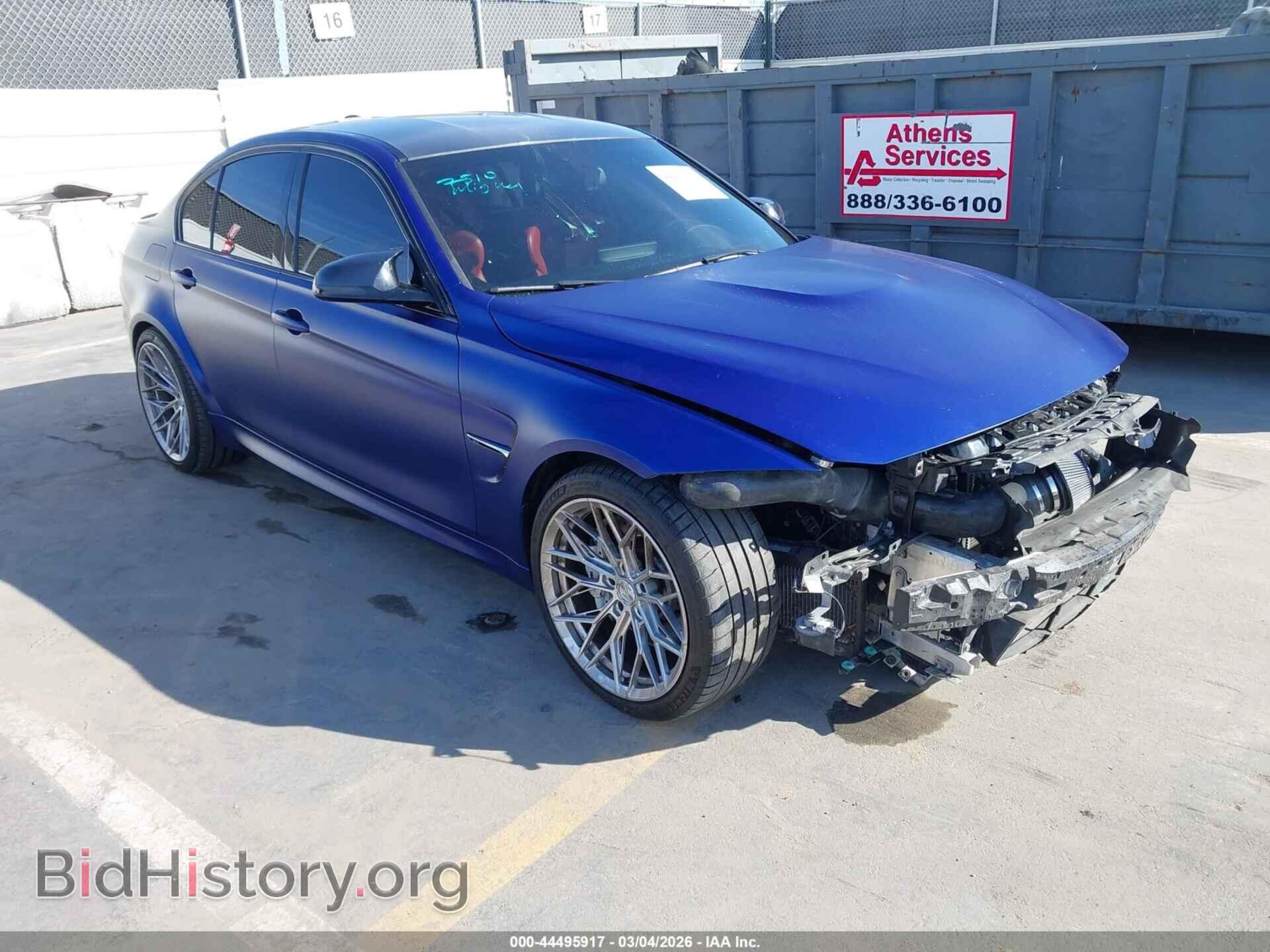 Photo WBS8M9C54J5J78218 - BMW M3 2018