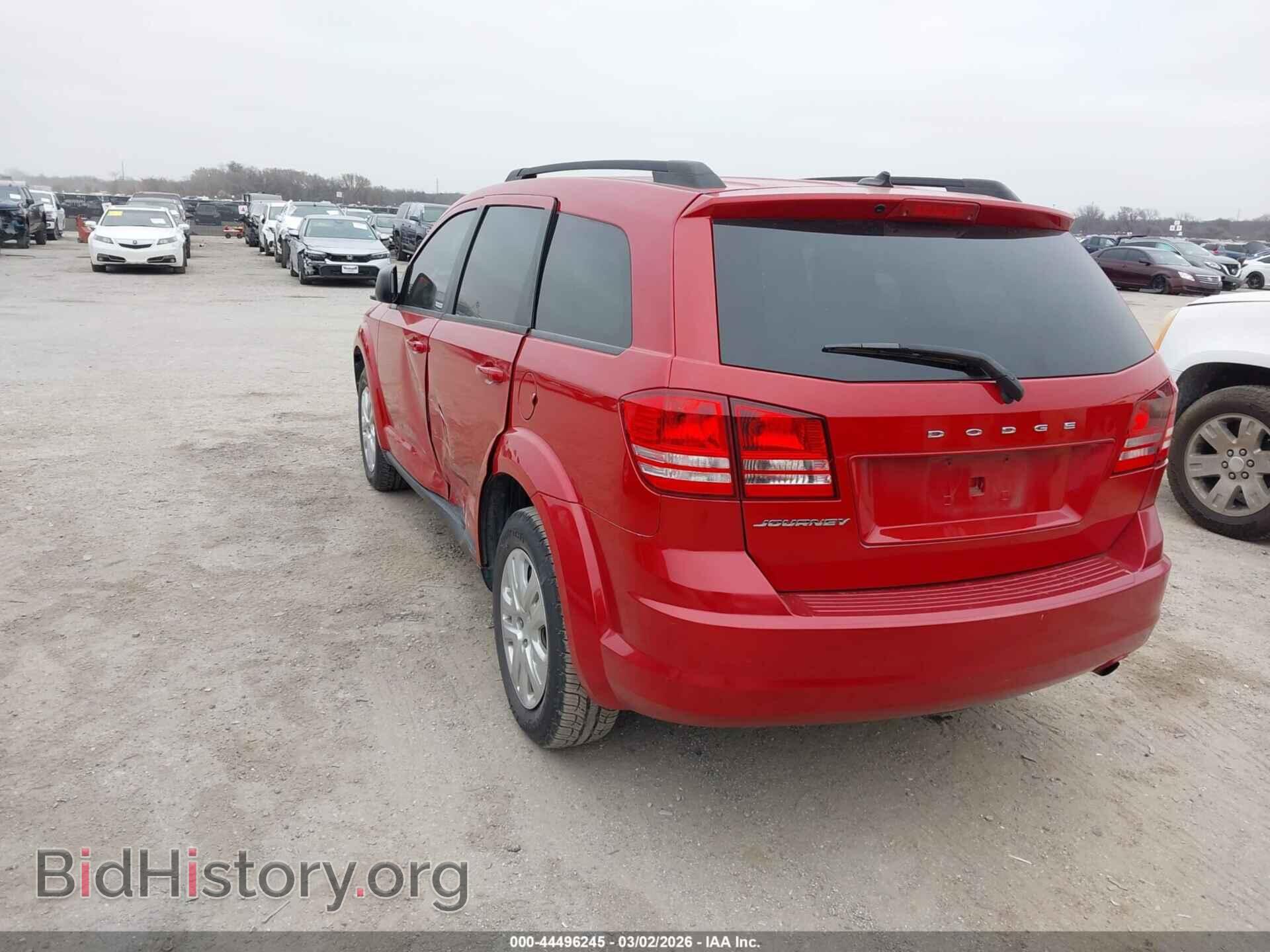 2017 DODGE JOURNEY - VIN: 3C4PDCAB8HT558701 - Фото 3