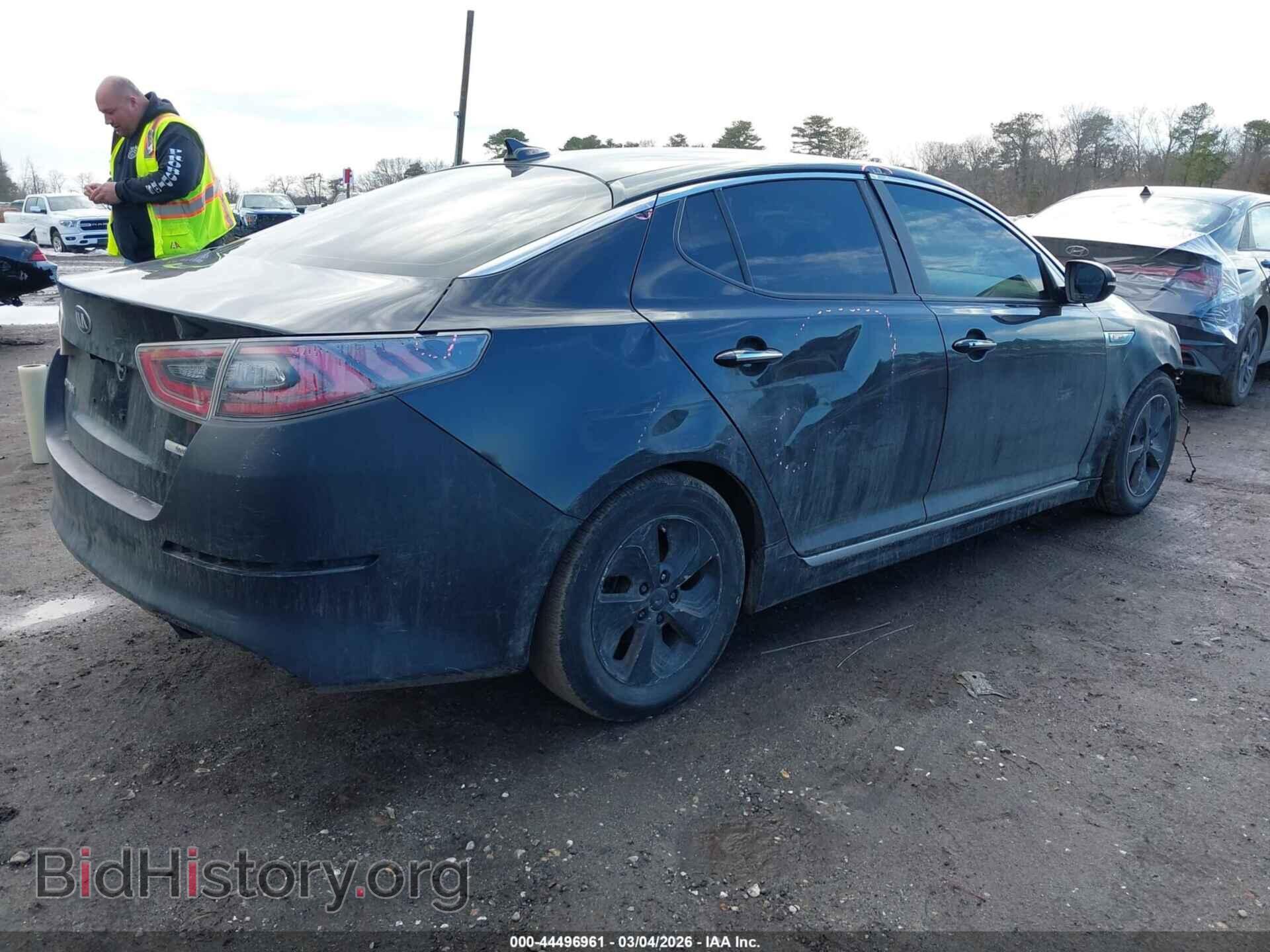 2014 KIA OPTIMA HYBRID - VIN: KNAGM4AD4E5072192 - Фото 4