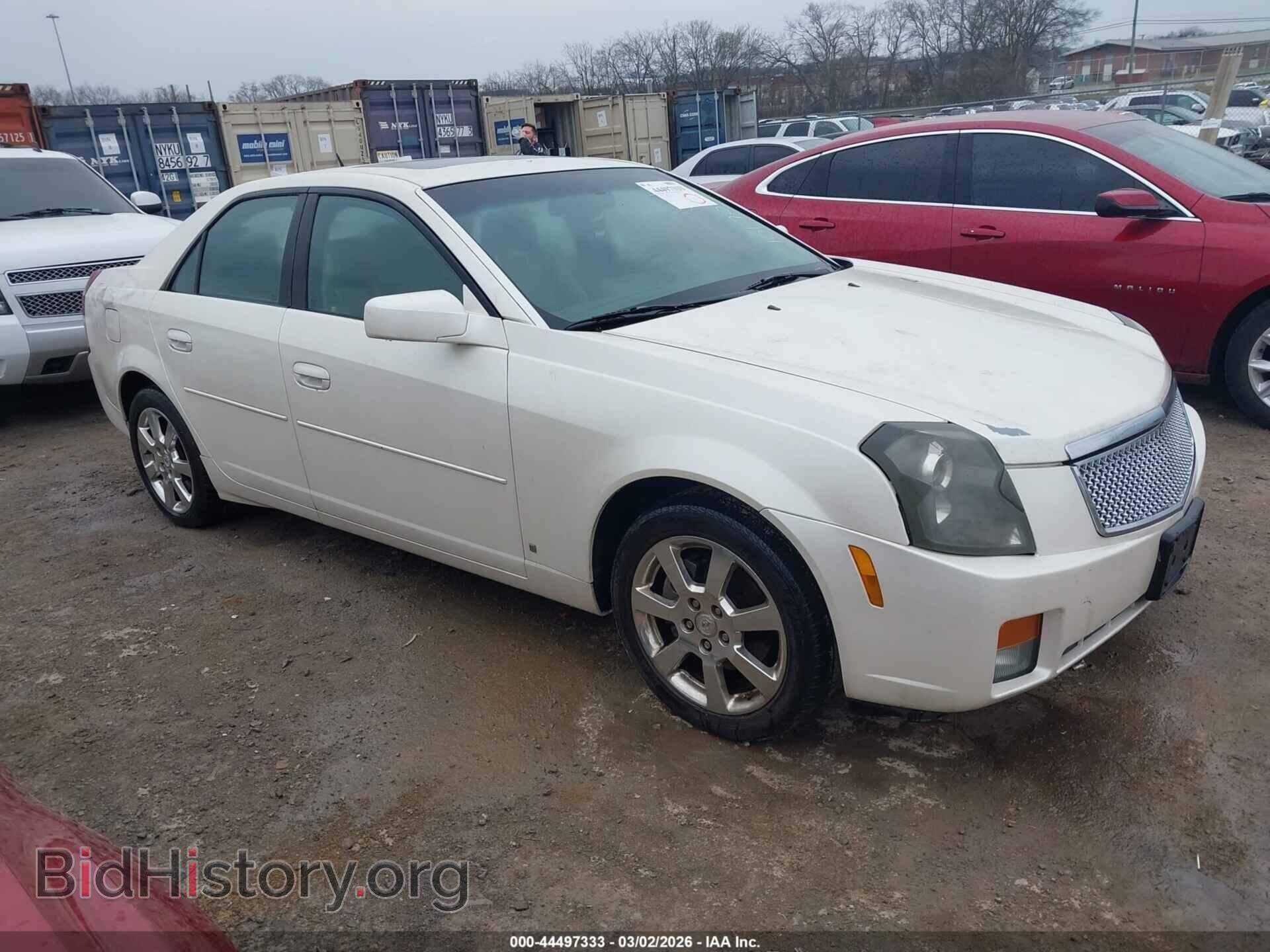Photo 1G6DP577770101708 - CADILLAC CTS 2007