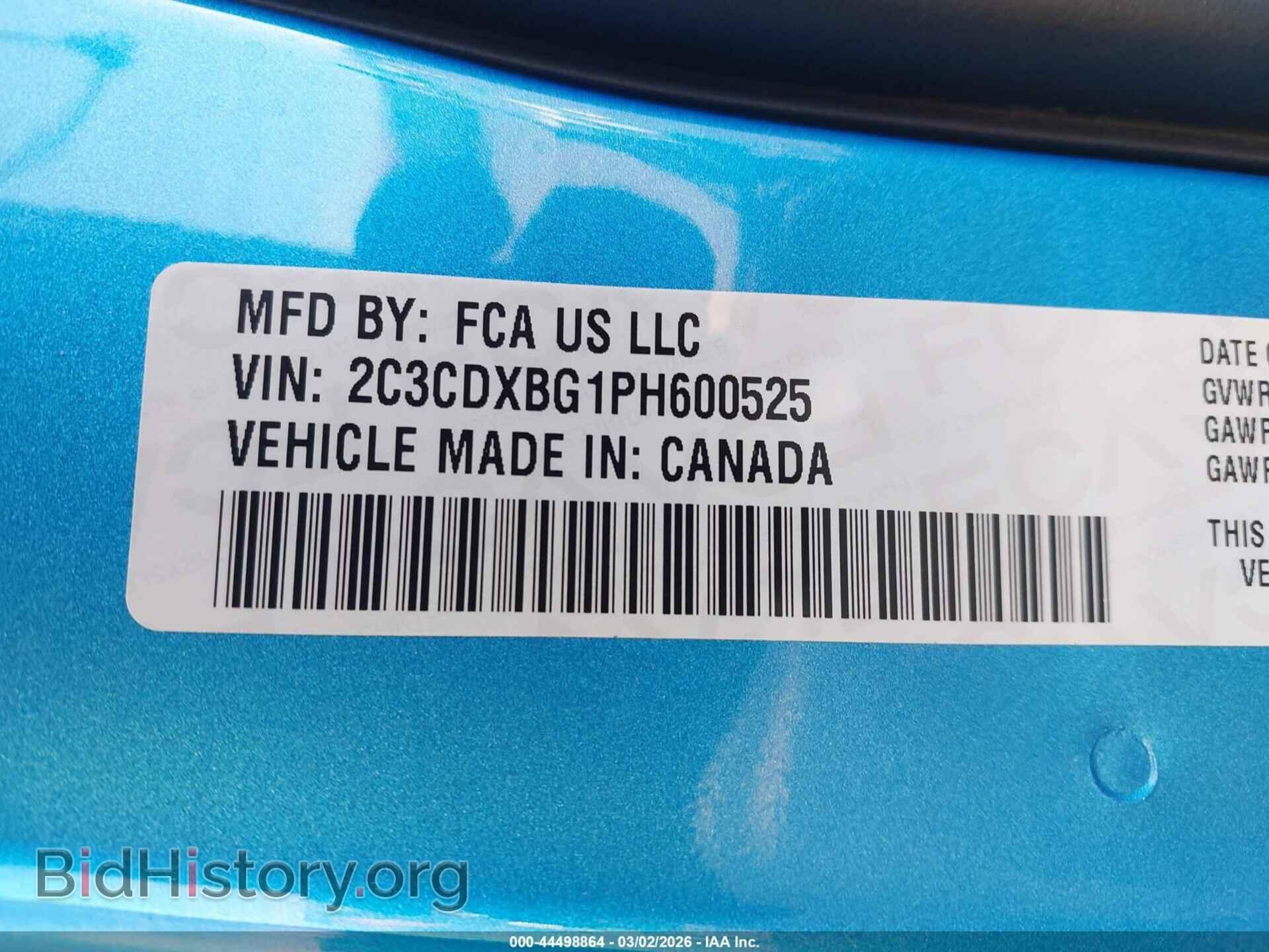 2023 DODGE CHARGER - VIN: 2C3CDXBG1PH600525 - Фото 9