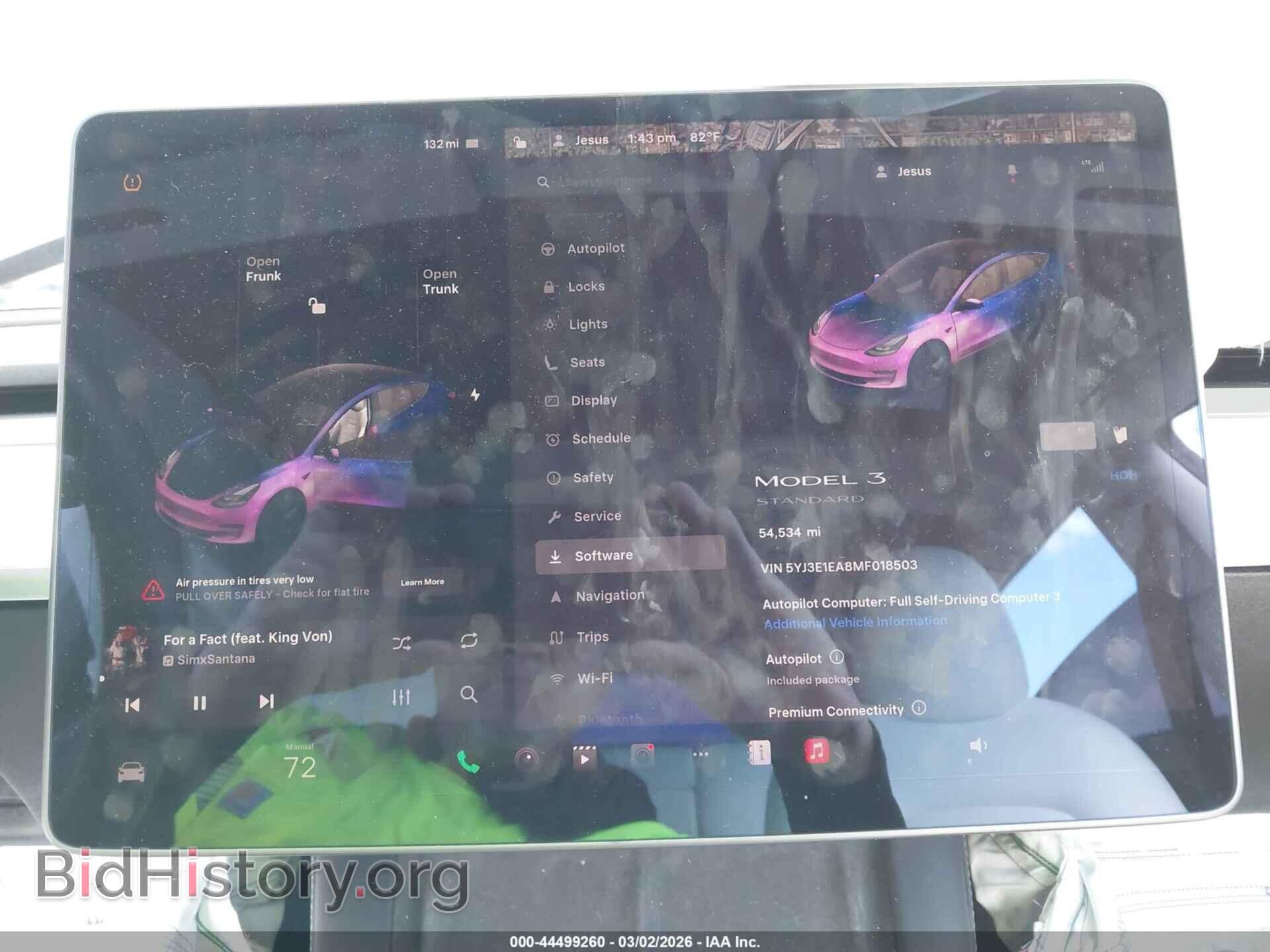 2021 TESLA MODEL 3 - VIN: 5YJ3E1EA8MF018503 - Photo 7