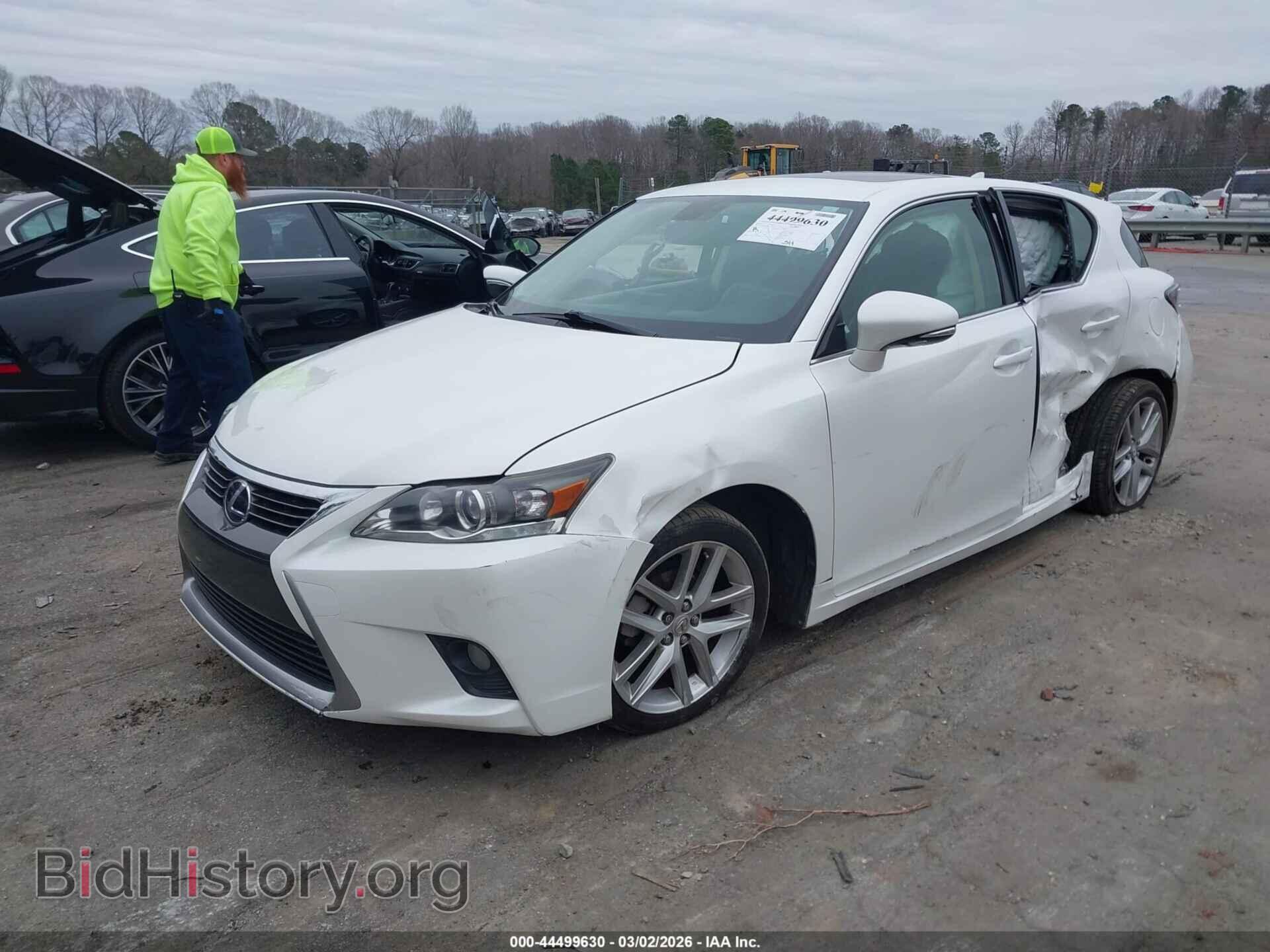2015 LEXUS CT 200H - VIN: JTHKD5BH8F2247680 - Фото 2