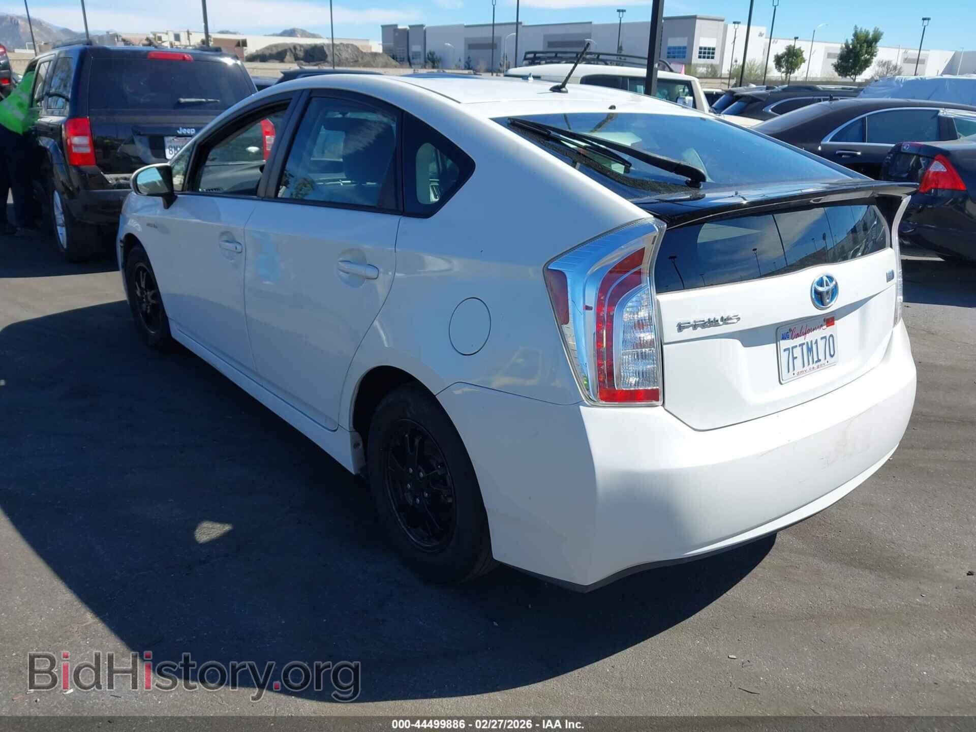 2014 TOYOTA PRIUS - VIN: JTDKN3DU8E0388465 - Фото 3