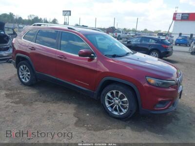 2020 Jeep CHEROKEE Latitude Plus FWD, красный — VIN 1C4PJLLB3LD652621, IAAI
